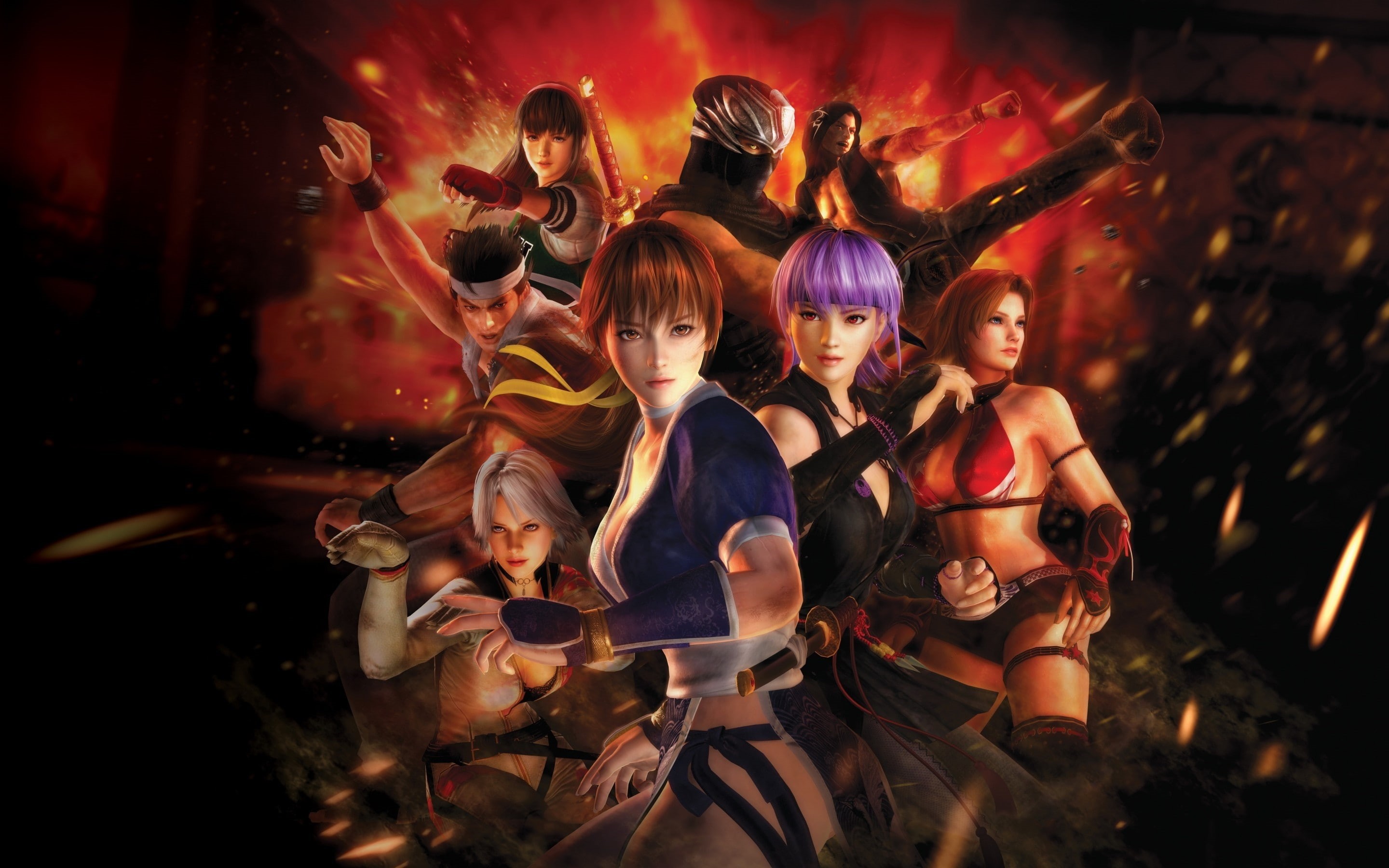 Dead or Alive 5, doa5, poster, alive, 2K, dead, HD Wallpaper