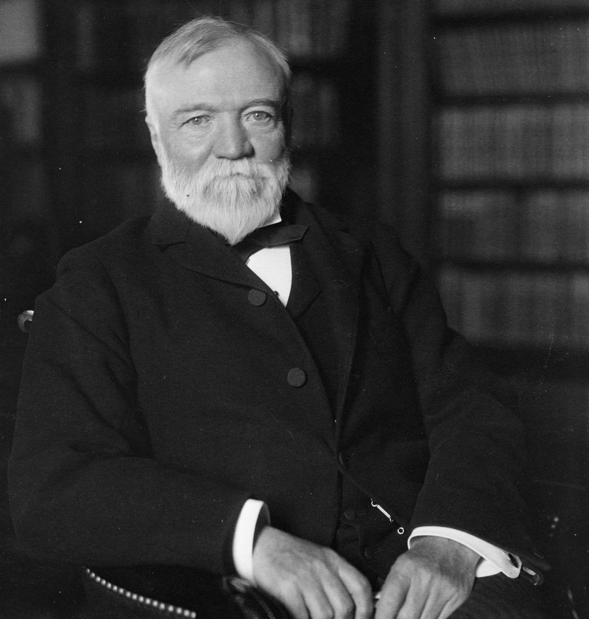 senior adult, vintage, 1080P, one person, facial hair, steel, man, scientific research, leisure activity, waist up, philanthropist, industrialist, andrew carnegie, Phone HD Wallpaper