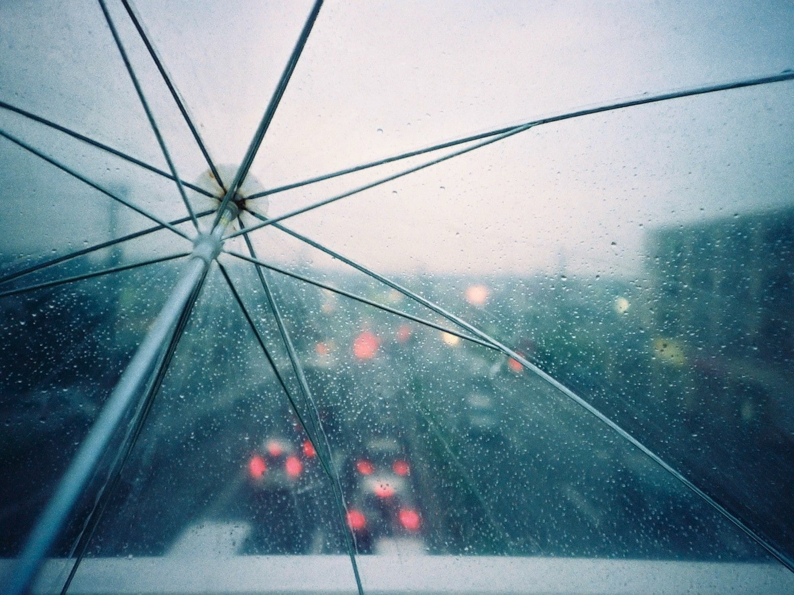raindrop, window, weather, umbrella, vehicle interior, lights, glass, motor vehicle, windshield, rainy season, backgrounds, car point of view, clear, mode of transportation, HD Wallpaper