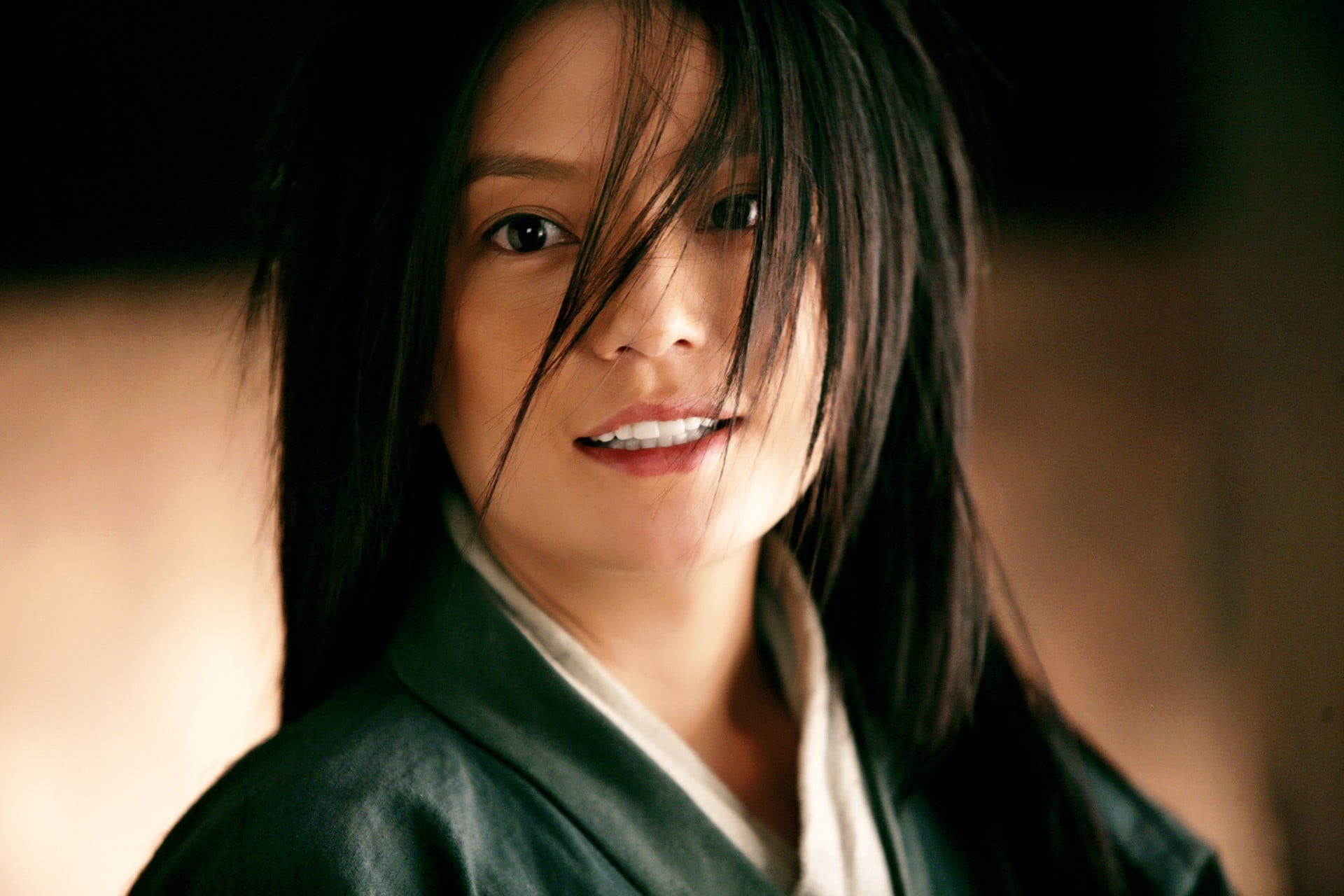 Chinese characters, teenager, portrait, happiness, beauty, emotion, beautiful woman, young adult, smiling, hairstyle, dark eyes, women, looking at camera, HD Wallpaper
