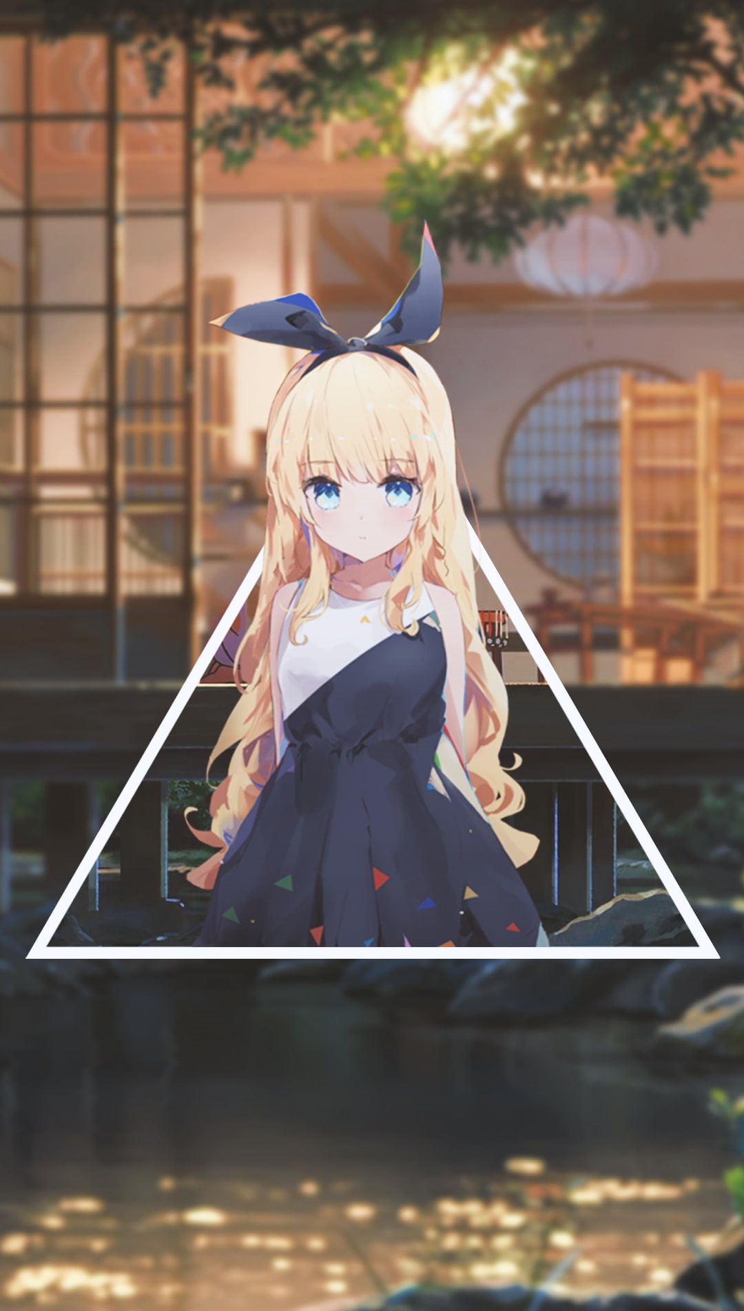 loli, picture-in-picture, anime girls, anime, 720P, Phone HD Wallpaper