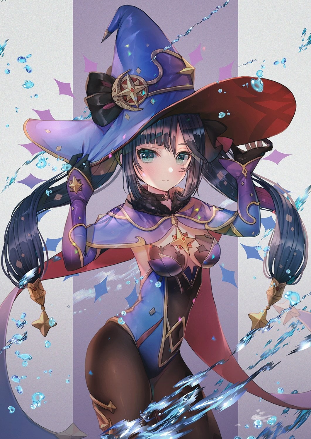 720P, Genshin Impact, Mona (Genshin Impact), Phone HD Wallpaper