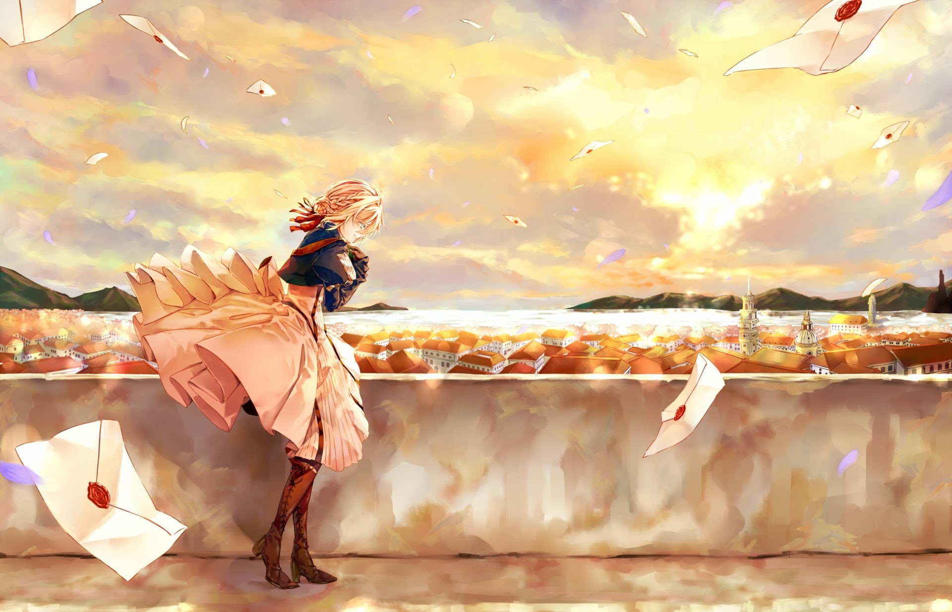 Violet Evergarden (Character), Violet Evergarden, 1080P, Anime, HD Wallpaper
