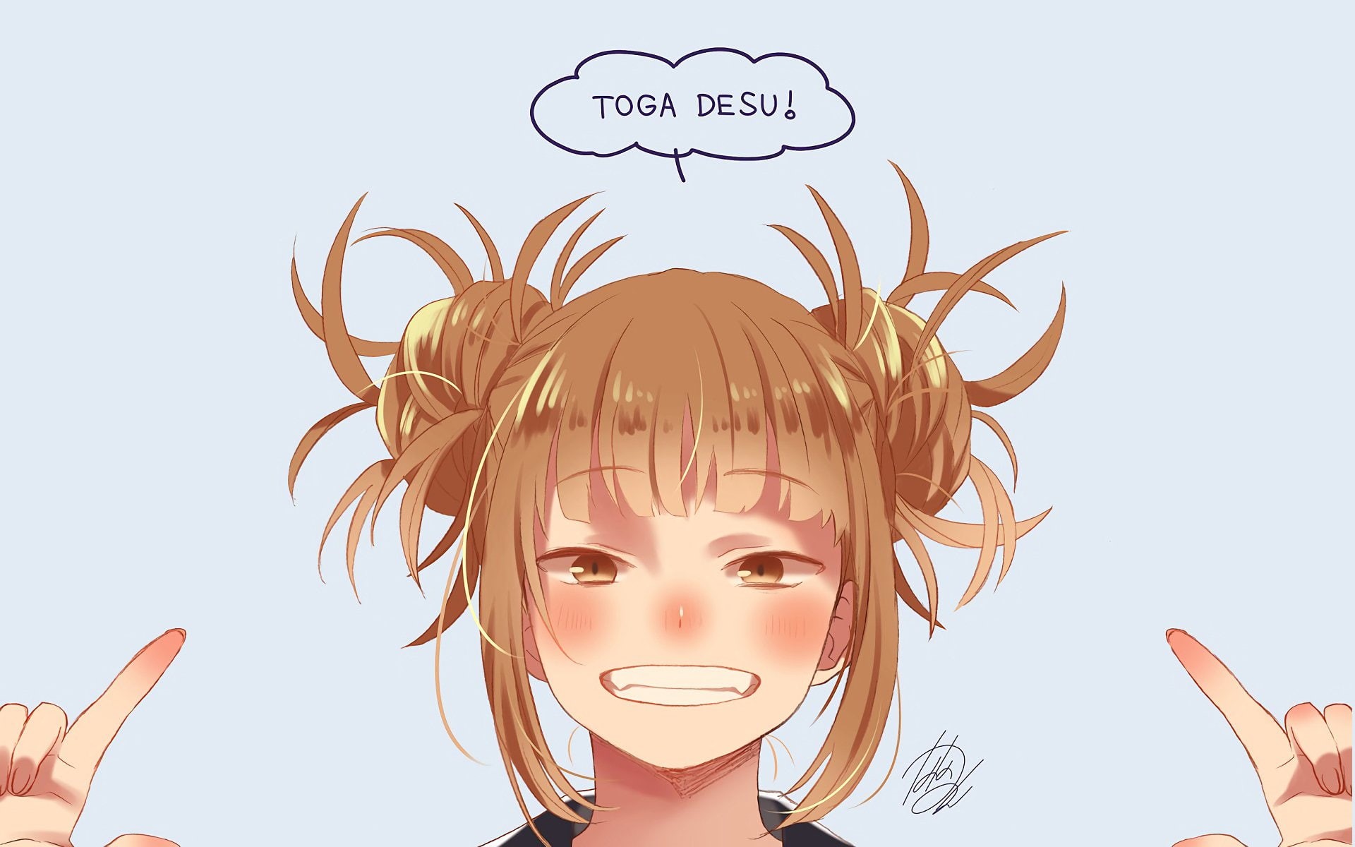 1080P, Anime, My Hero Academia, Himiko Toga, HD Wallpaper