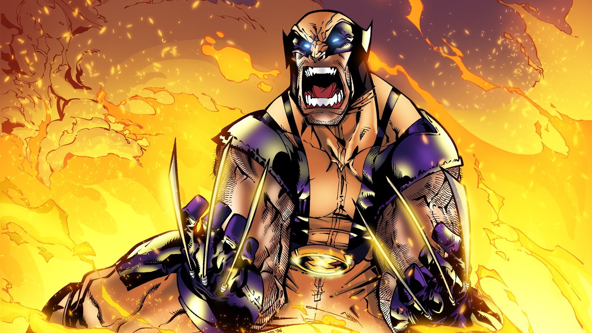 illustration, art and craft, celebration, holiday - event, representation, yellow, costume, mask, X-Men, obscured face, Marvel Comics, spooky, x, fear, HD Wallpaper