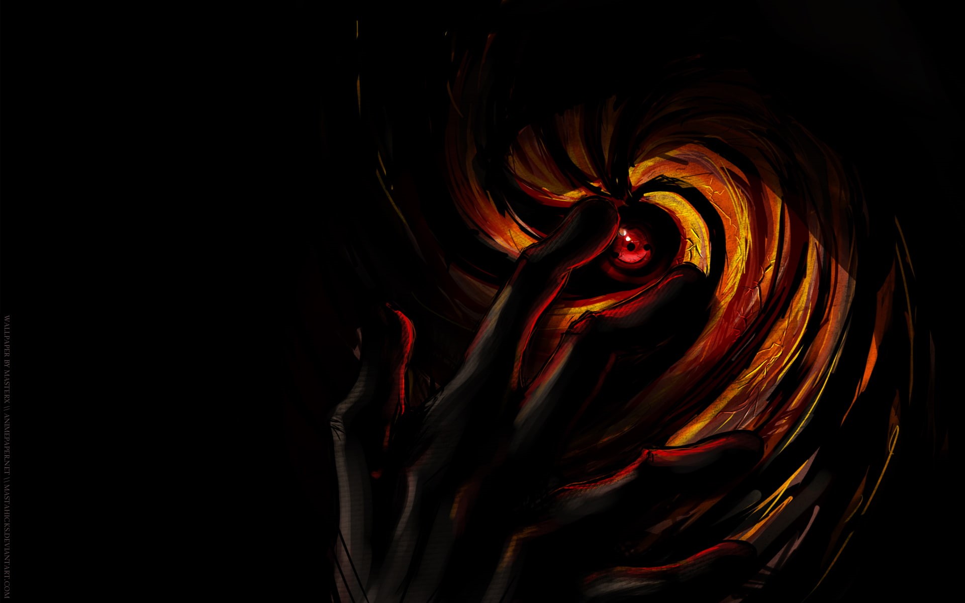 Obito Uchiha, Sharingan (Naruto), Naruto, 1080P, Anime, HD Wallpaper