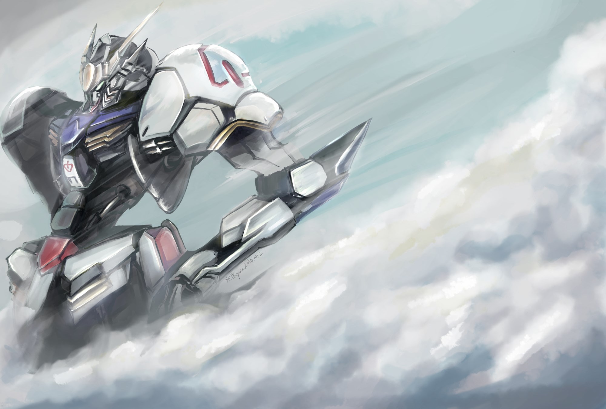 mobile suit gundam iron blooded orphans, 1080P, HD Wallpaper
