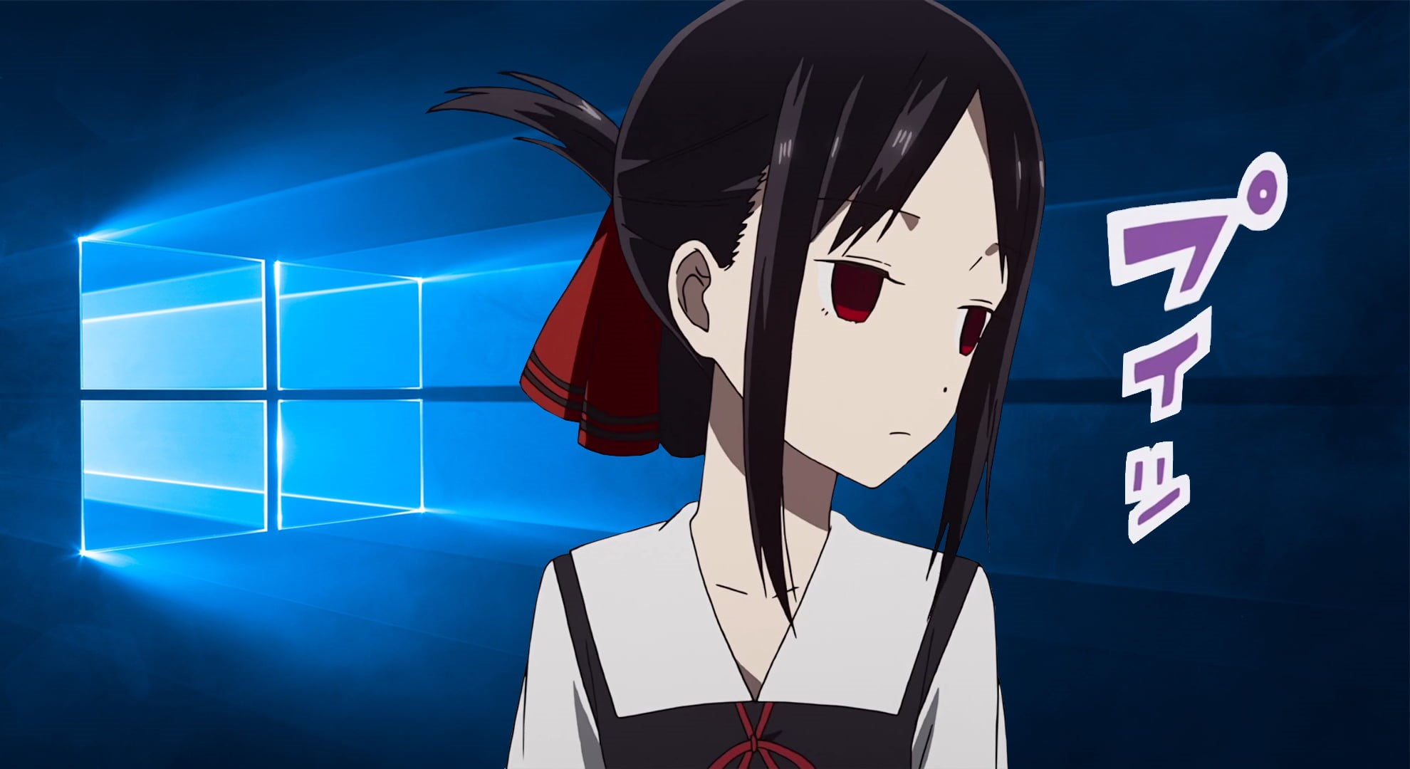 1080P, Kaguya Shinomiya, Kaguya, Windows 10, Windows 10 Anniversary, Kaguya-Sama: Love is War, HD Wallpaper
