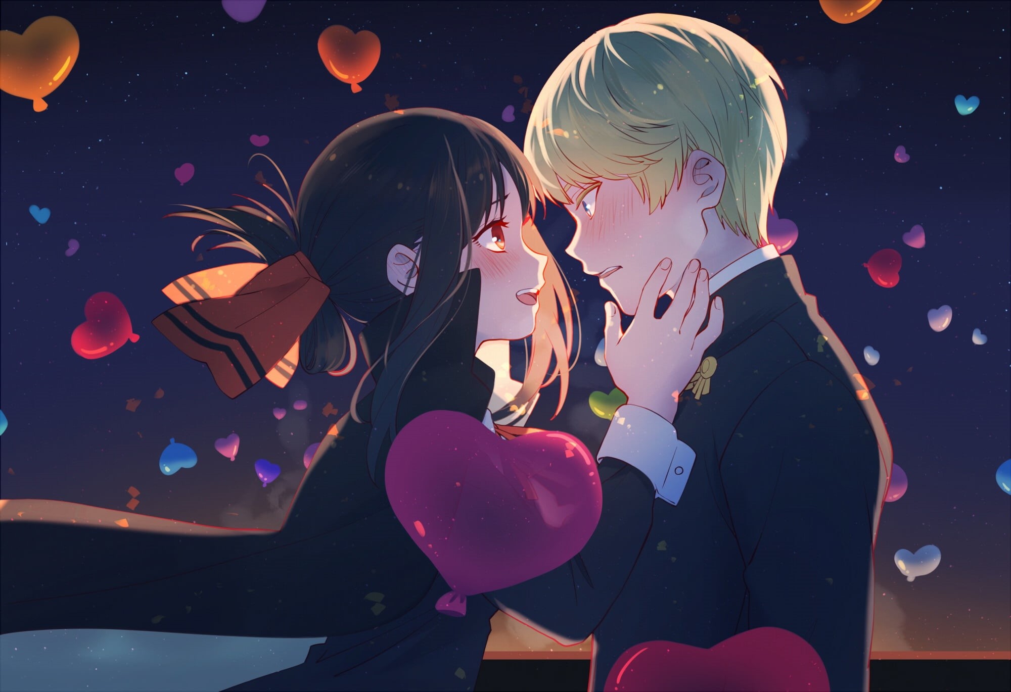 Kaguya-sama: Love is War, Anime, Kaguya Shinomiya, 1080P, Miyuki Shirogane, HD Wallpaper
