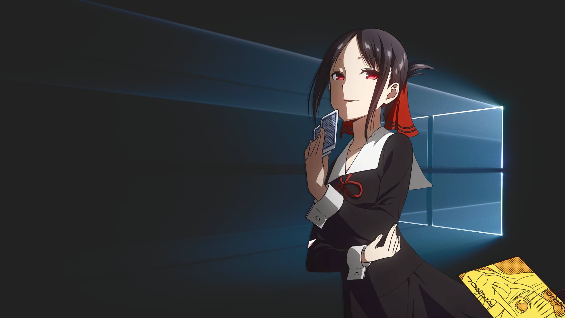 Kaguya Shinomiya, 1080P, Kaguya-Sama: Love is War, Windows 10, anime, HD Wallpaper