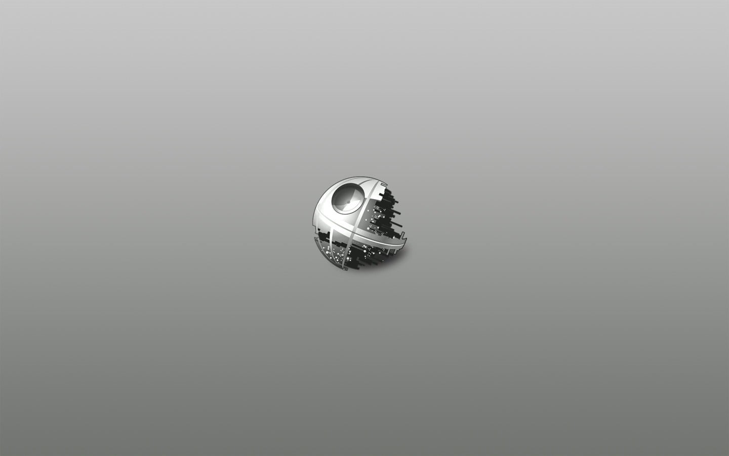 shape, ceiling, Star Wars, lighting equipment, colored background, death, steel, single object, close-up, still life, wars, sphere, simple background, HD Wallpaper
