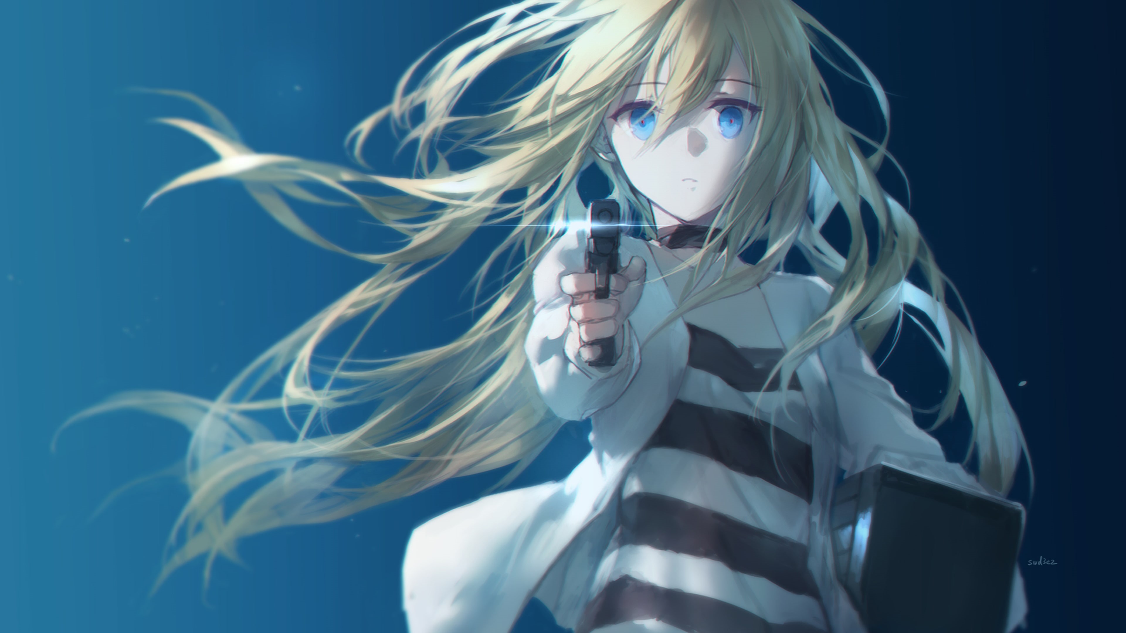 Anime, Angels Of Death, 4K, Satsuriku no Tenshi, Rachel Gardner, HD Wallpaper
