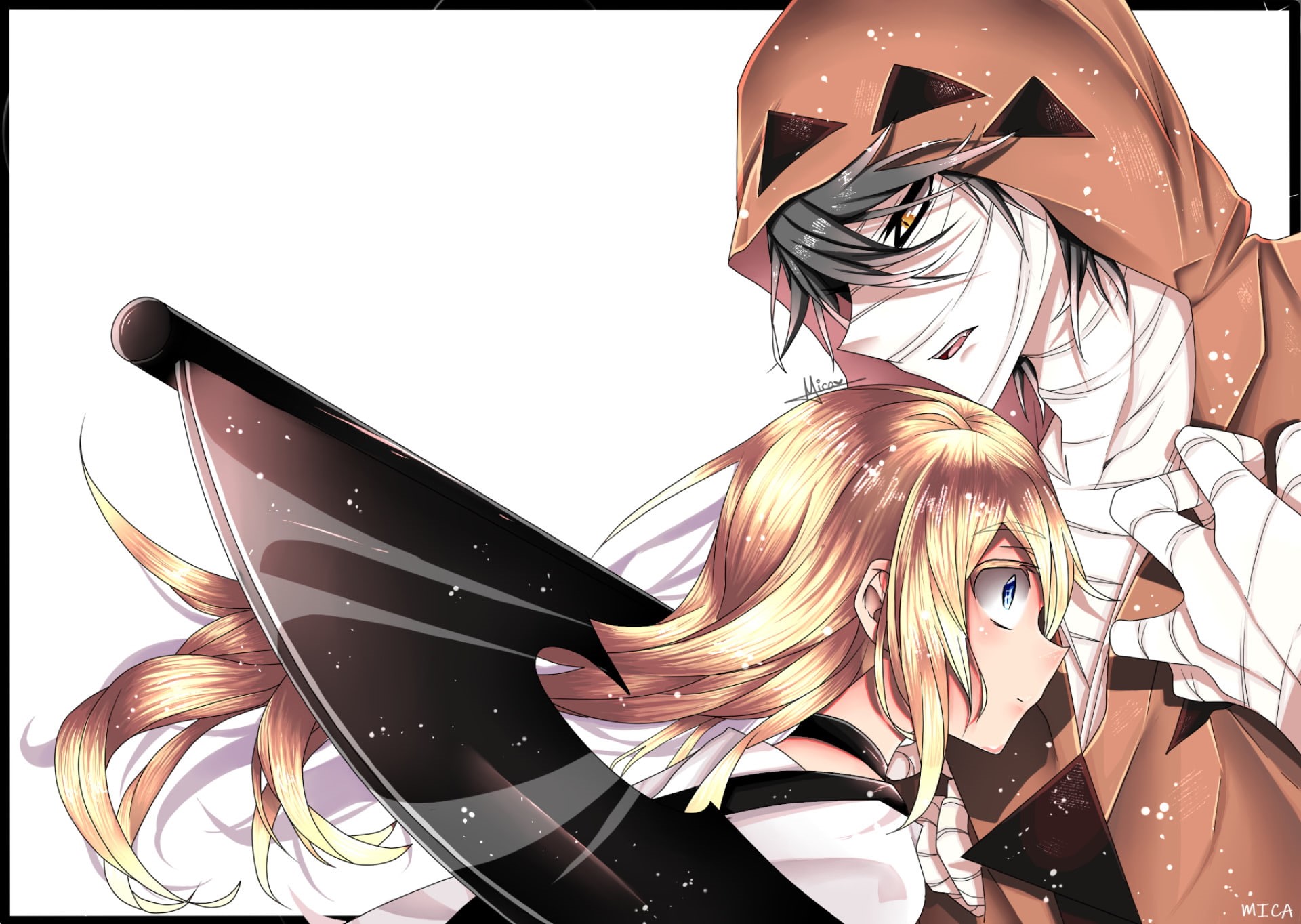 Rachel Gardner, Anime, Satsuriku no Tenshi, Zack (Satsuriku No Tenshi), 1080P, HD Wallpaper