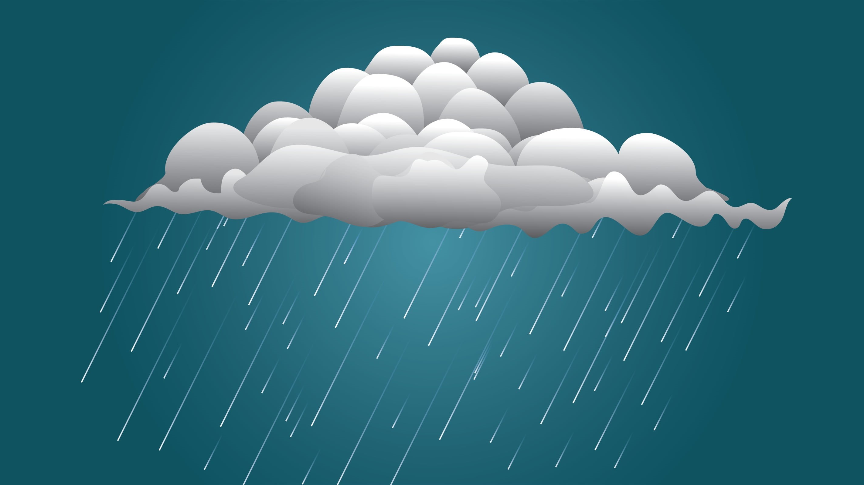 blue background, season, rain, colored background, abstract, no people, cloud - Sky, large group of objects, weather, global communications, cloud, creativity, HD Wallpaper