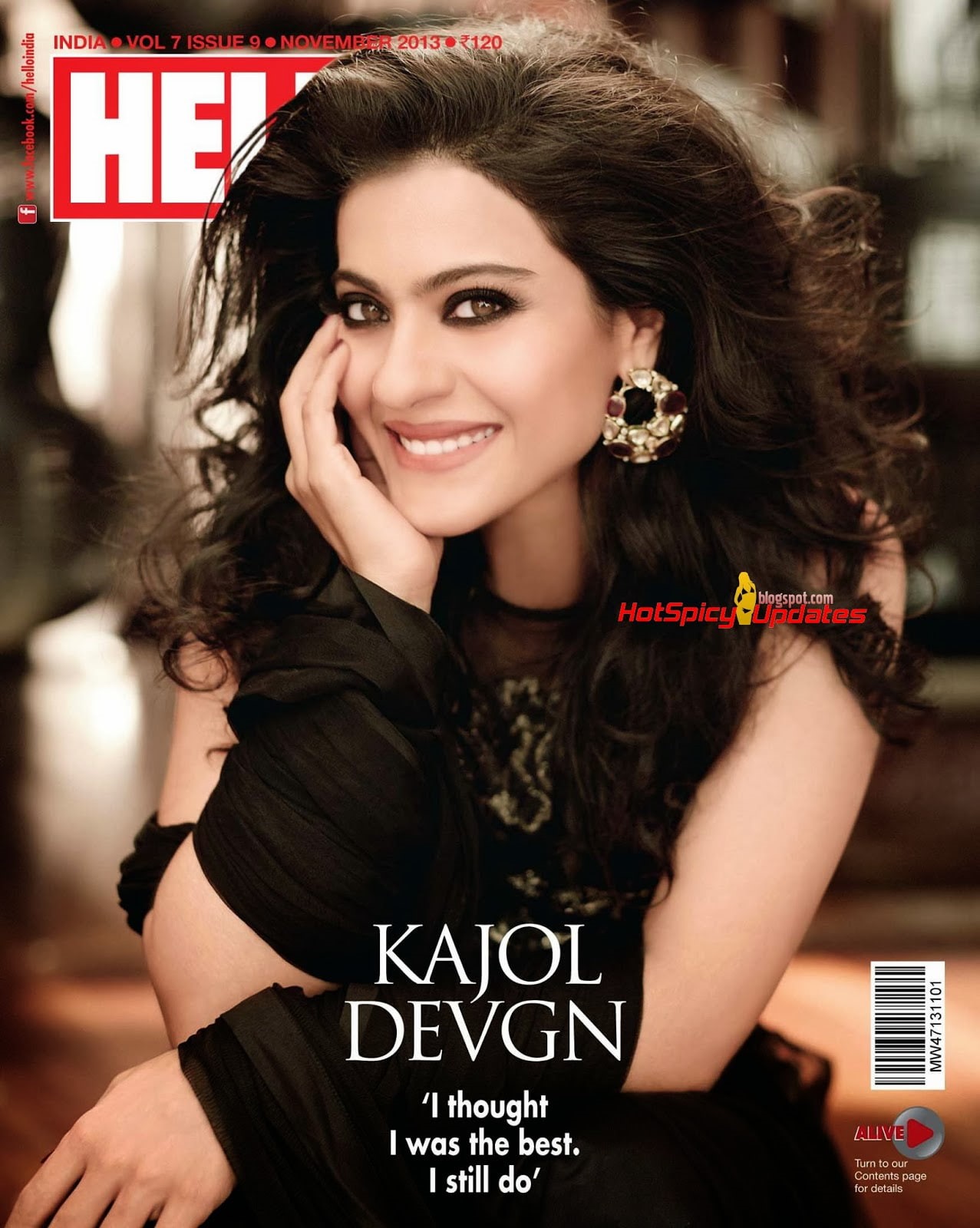 devgn, kajol, 720P, magazine, banner, Phone HD Wallpaper