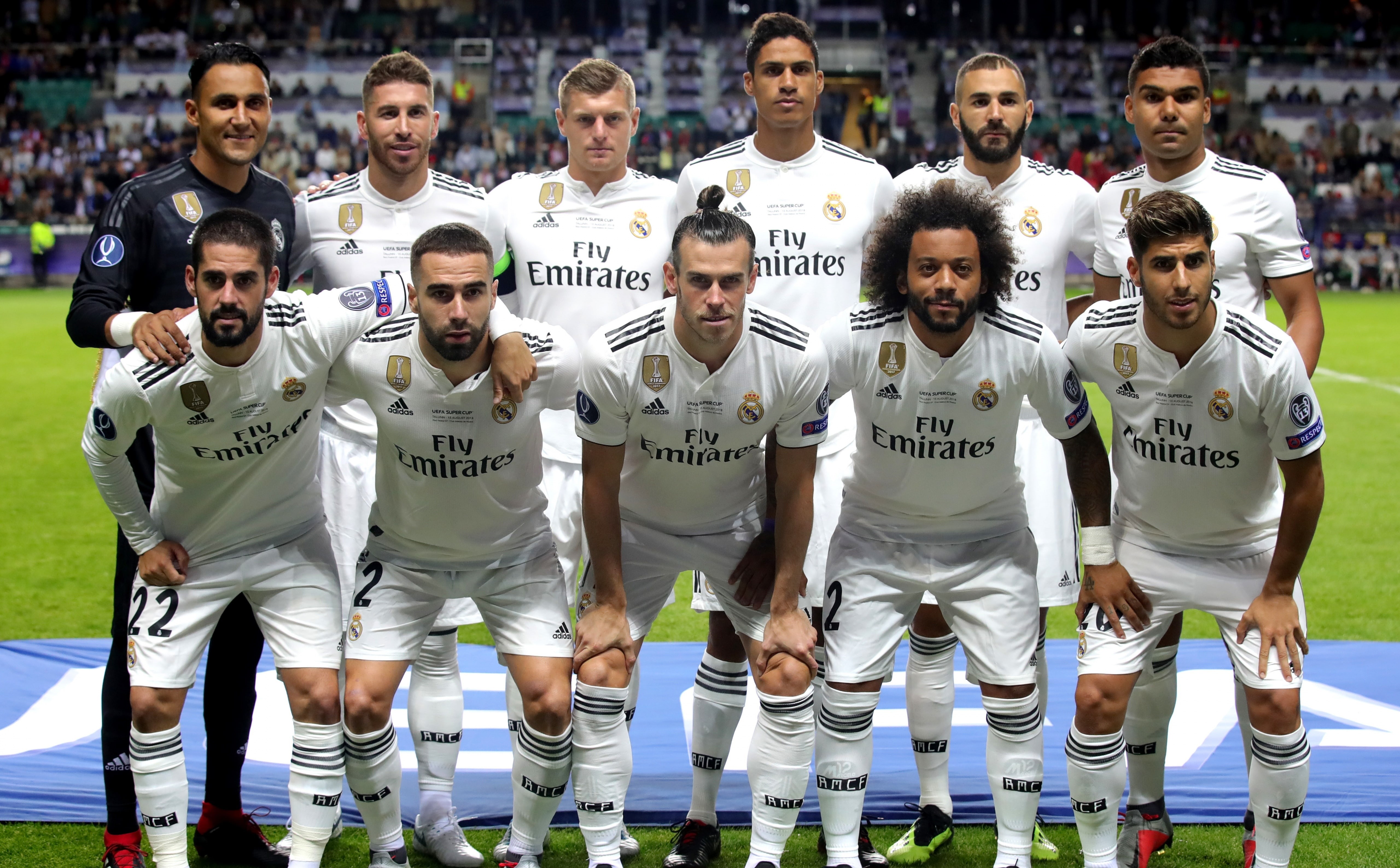 benzema, marcelo, modric, varane, madrid, carvajal, ramos, iscoasensio, real madrid, isco, soccer, bale, realmadrid, real, Sports, casemiro, Football, 5K, HD Wallpaper