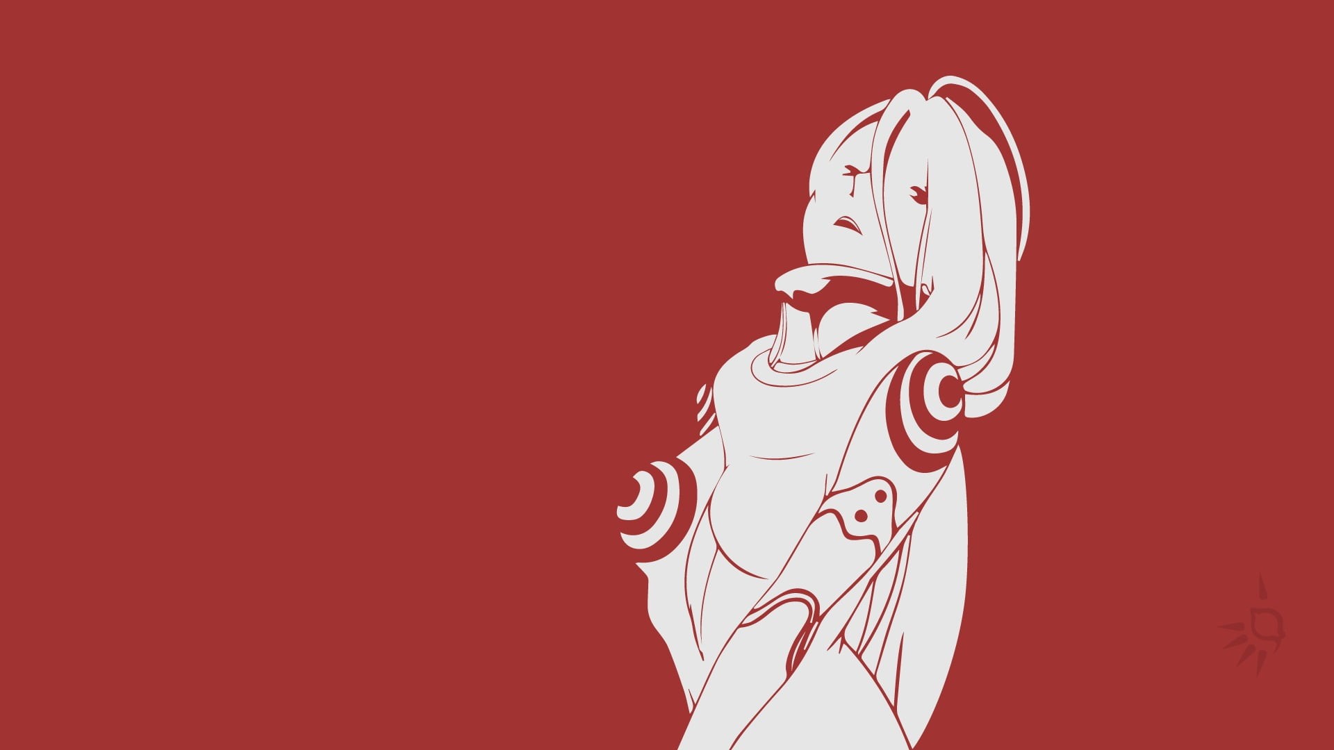 representation, 1080P, love, studio shot, one person, human body part, copy space, emotion, front view, young adult, positive emotion, adult, Deadman Wonderland, HD Wallpaper