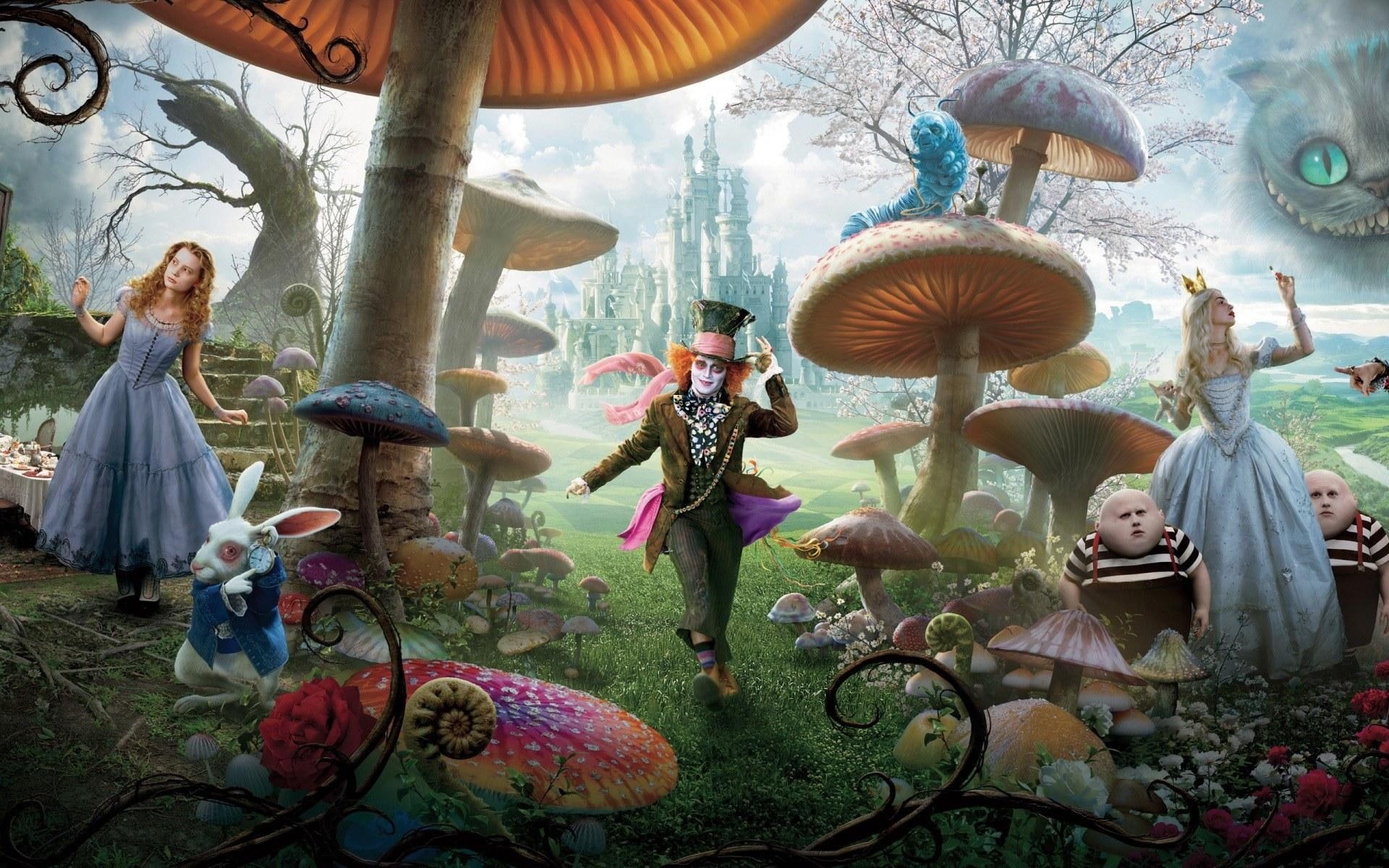 HD, Alice, 1080P, Wonderland, HD Wallpaper