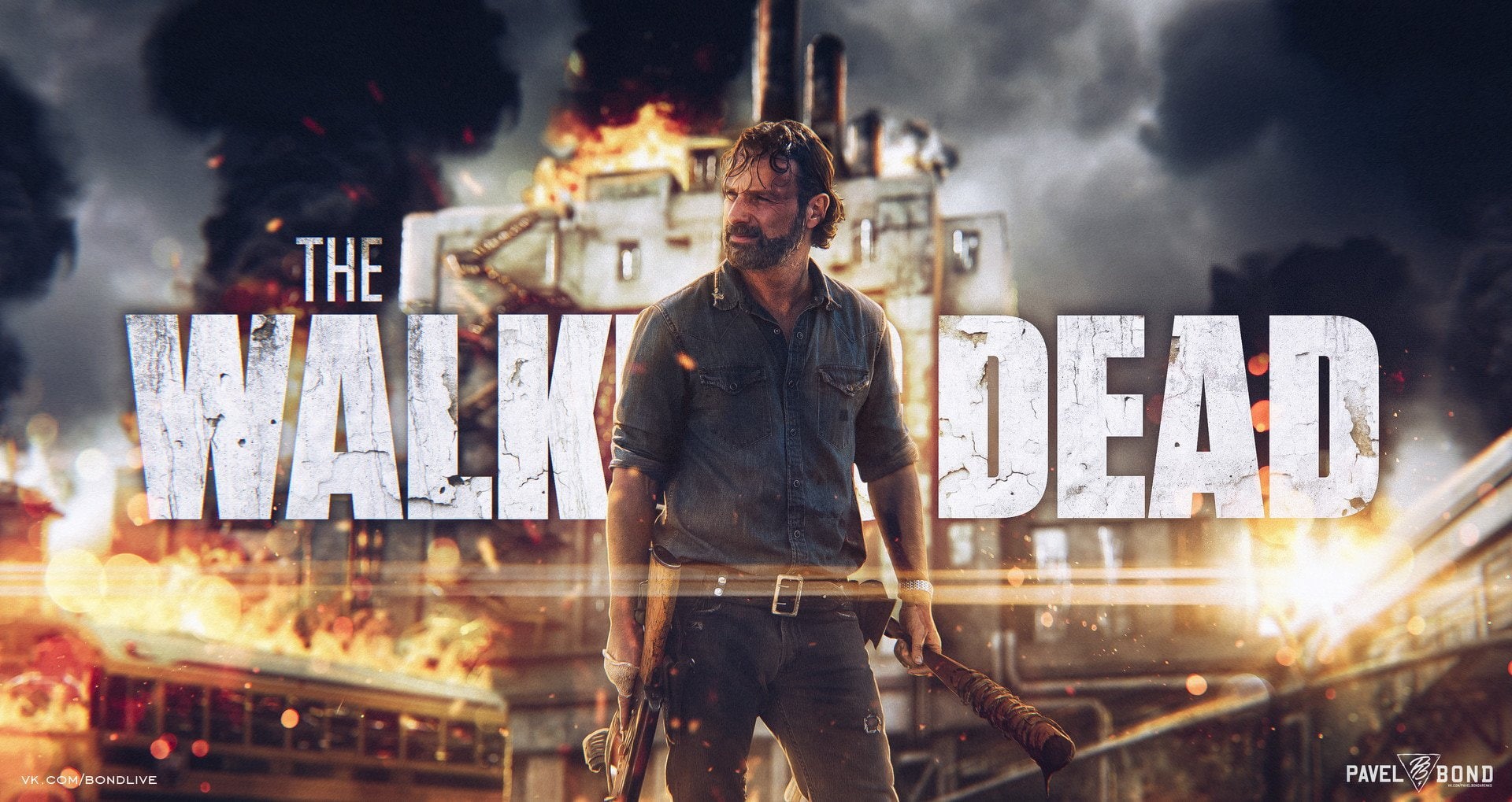 TV Show, Andrew Lincoln, Rick Grimes, The Walking Dead, 1080P, HD Wallpaper