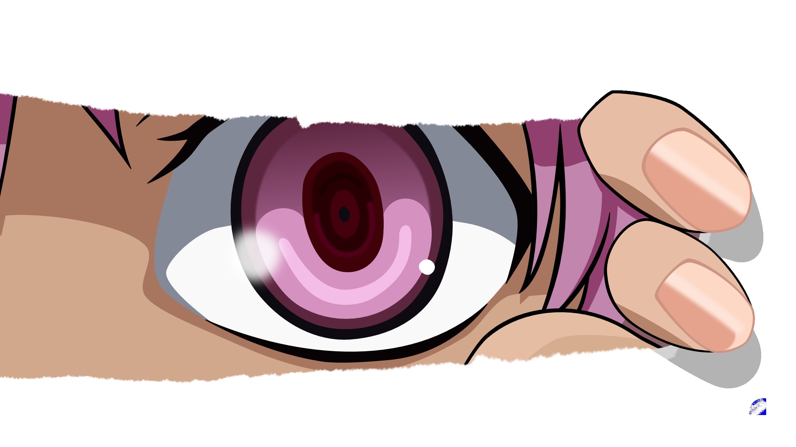 nikki, future, pink, girls, diary, eyes, mirai, 2K, anime, HD Wallpaper