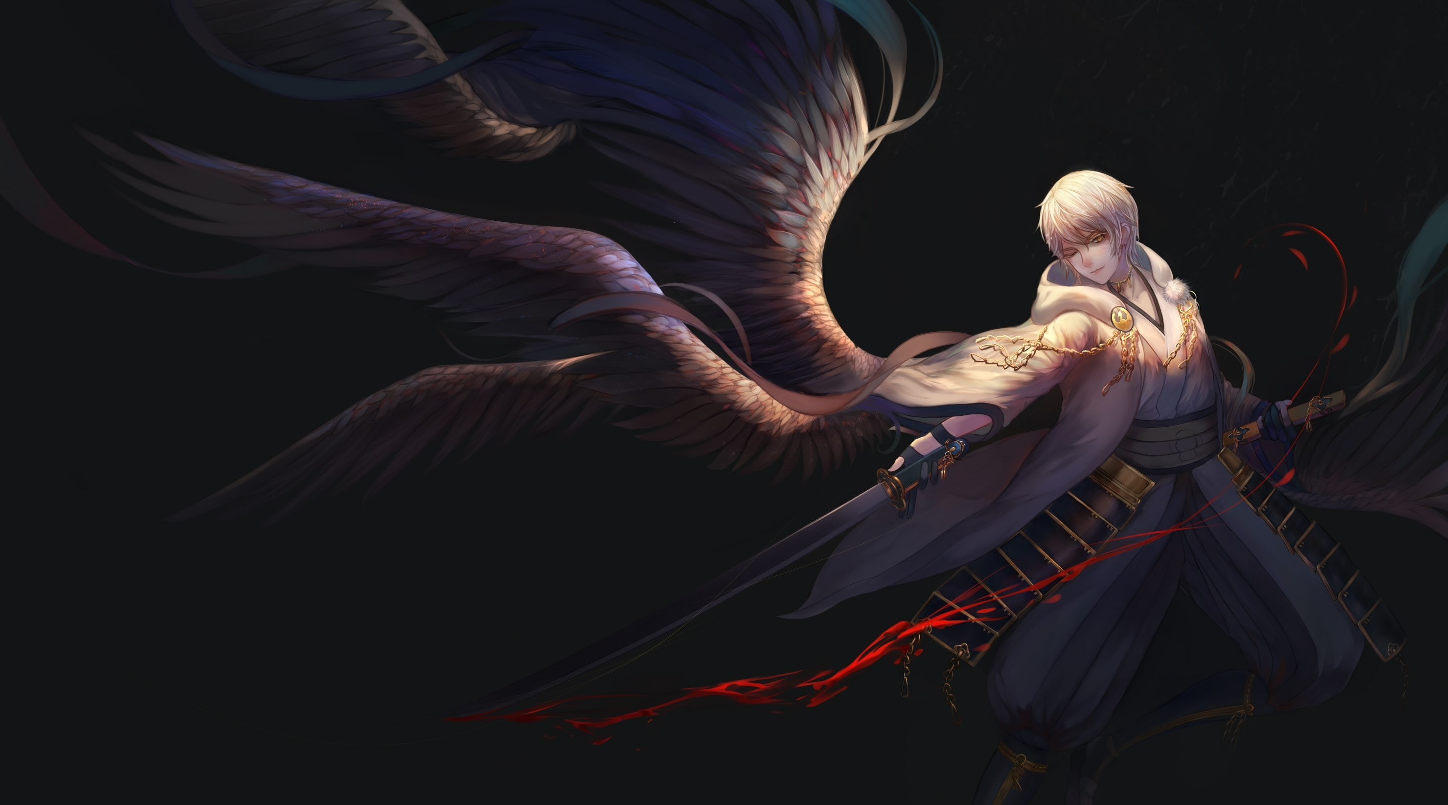 2K, touken ranbu, HD Wallpaper