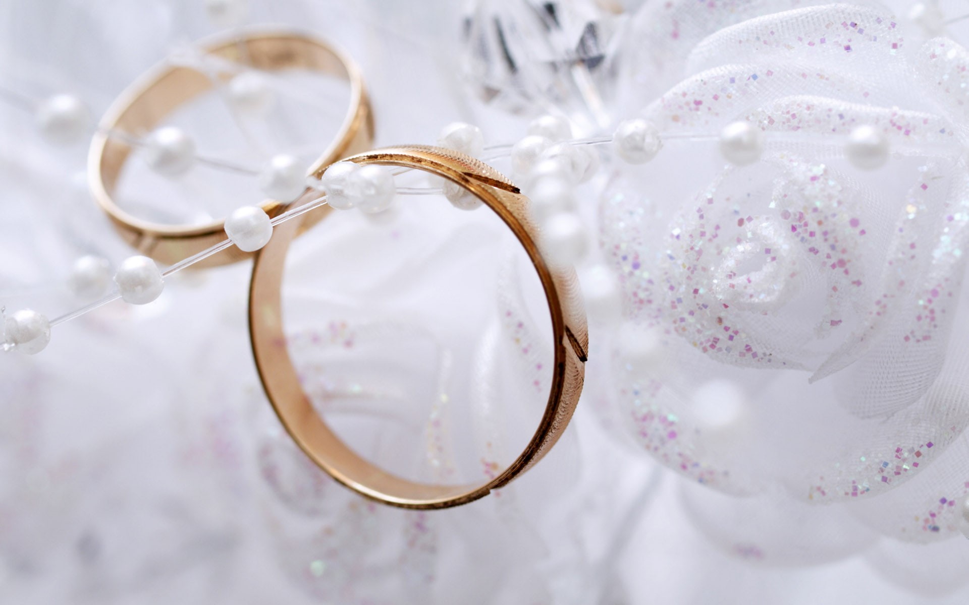 depth of field, wedding, love, depth, field, decorations, photography, romance, 1080P, ring, HD Wallpaper