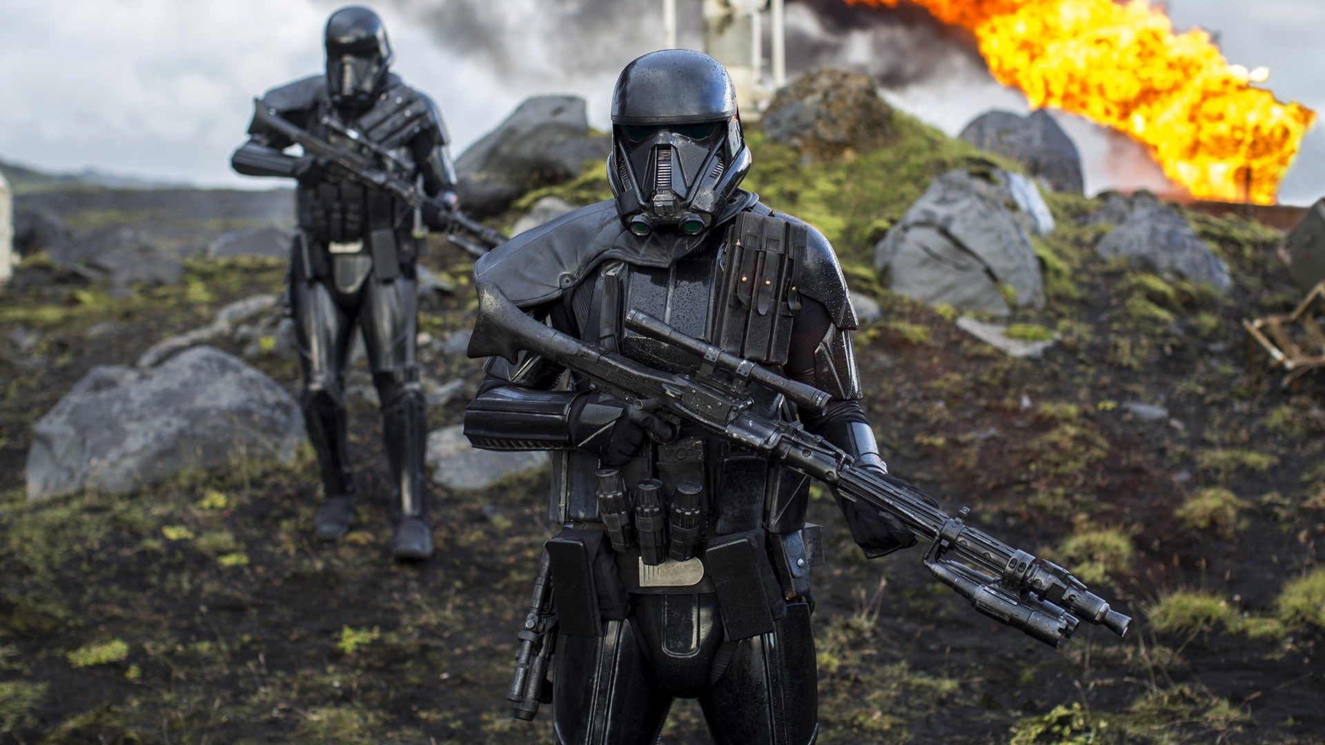 film, seifuku, subarashii, uniform, pearls, antagonist, soldier, Rogue One A Star Wars Story, reapers, Star Wars, cinema, suit, grenade, armor, flame, imperial forces, HD Wallpaper