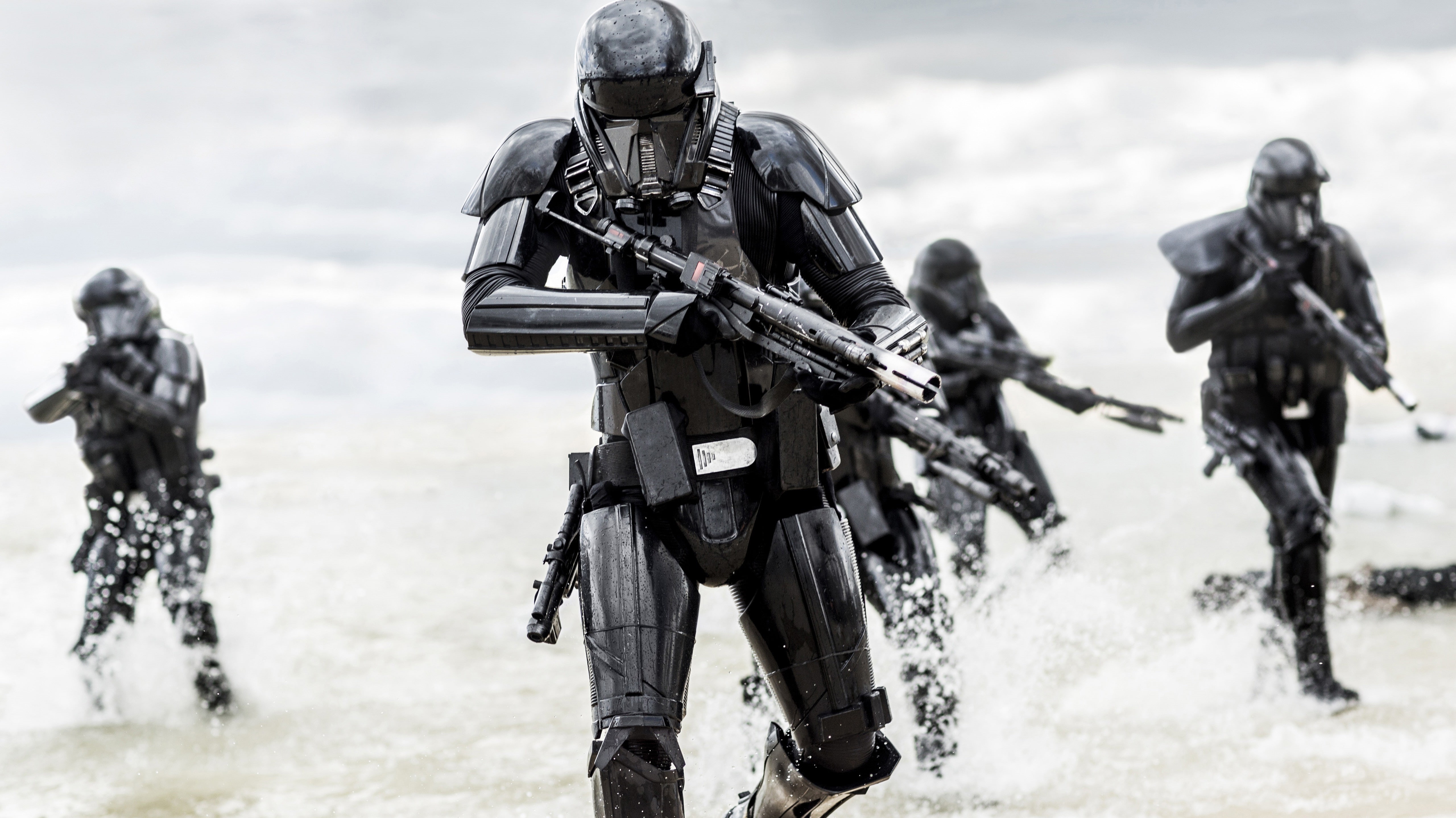 movie, scene, wars, stormtroopers, Rogue One: A Star Wars Story, 5K, Best Movies of 2016, star, HD Wallpaper