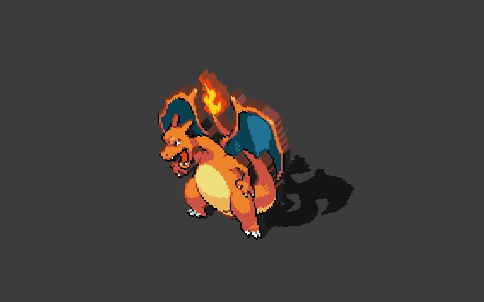 Nintendo, Pokémon, Charizard (Pokémon), 720P, Pokémon: Diamond and Pearl, HD Wallpaper