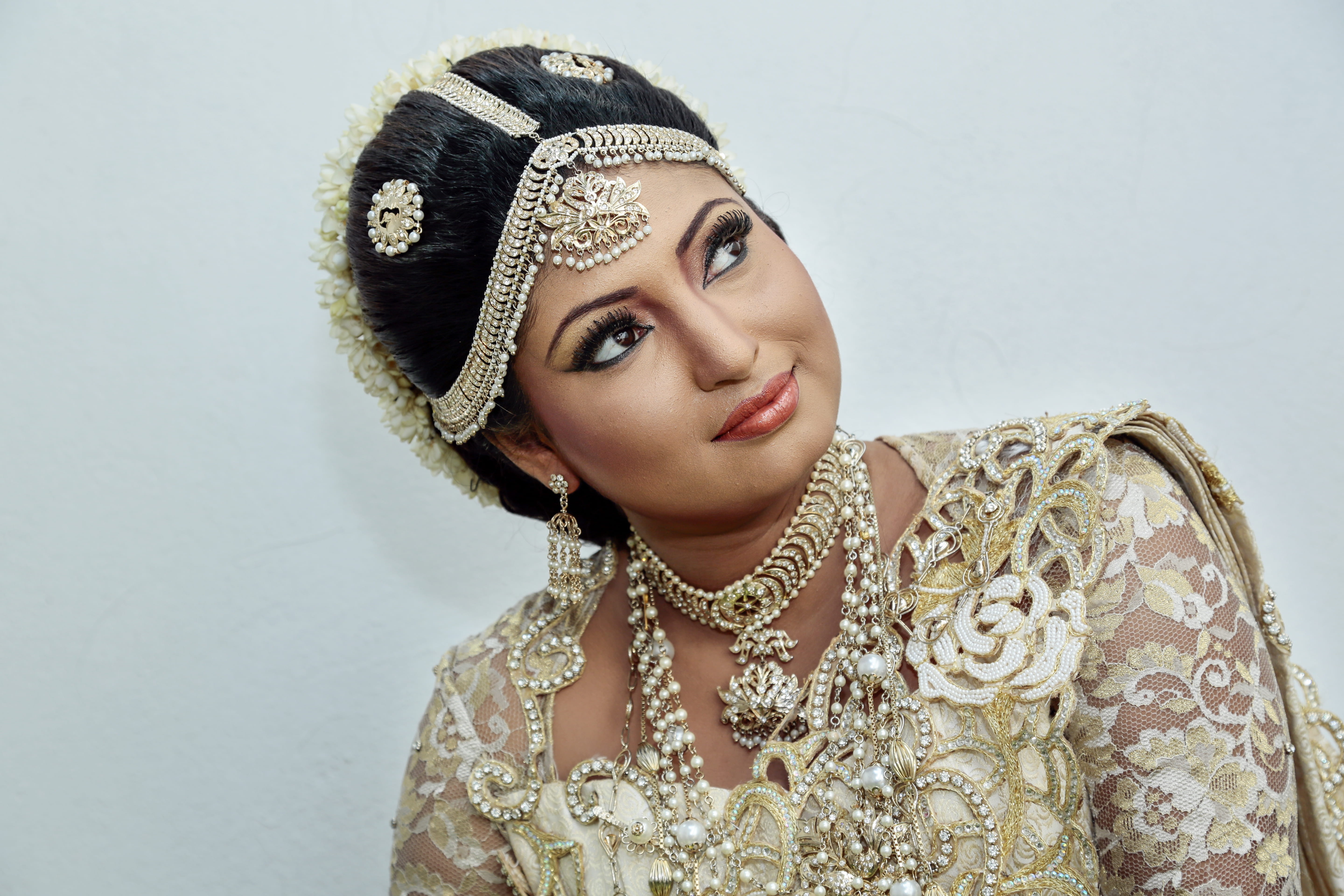 females, glamour, luxury, style, adult, teenager, clothing, bride, retro, indoors, upper, elegant, wearing, pose, indian, culture, woman, young women, beautiful woman, HD Wallpaper
