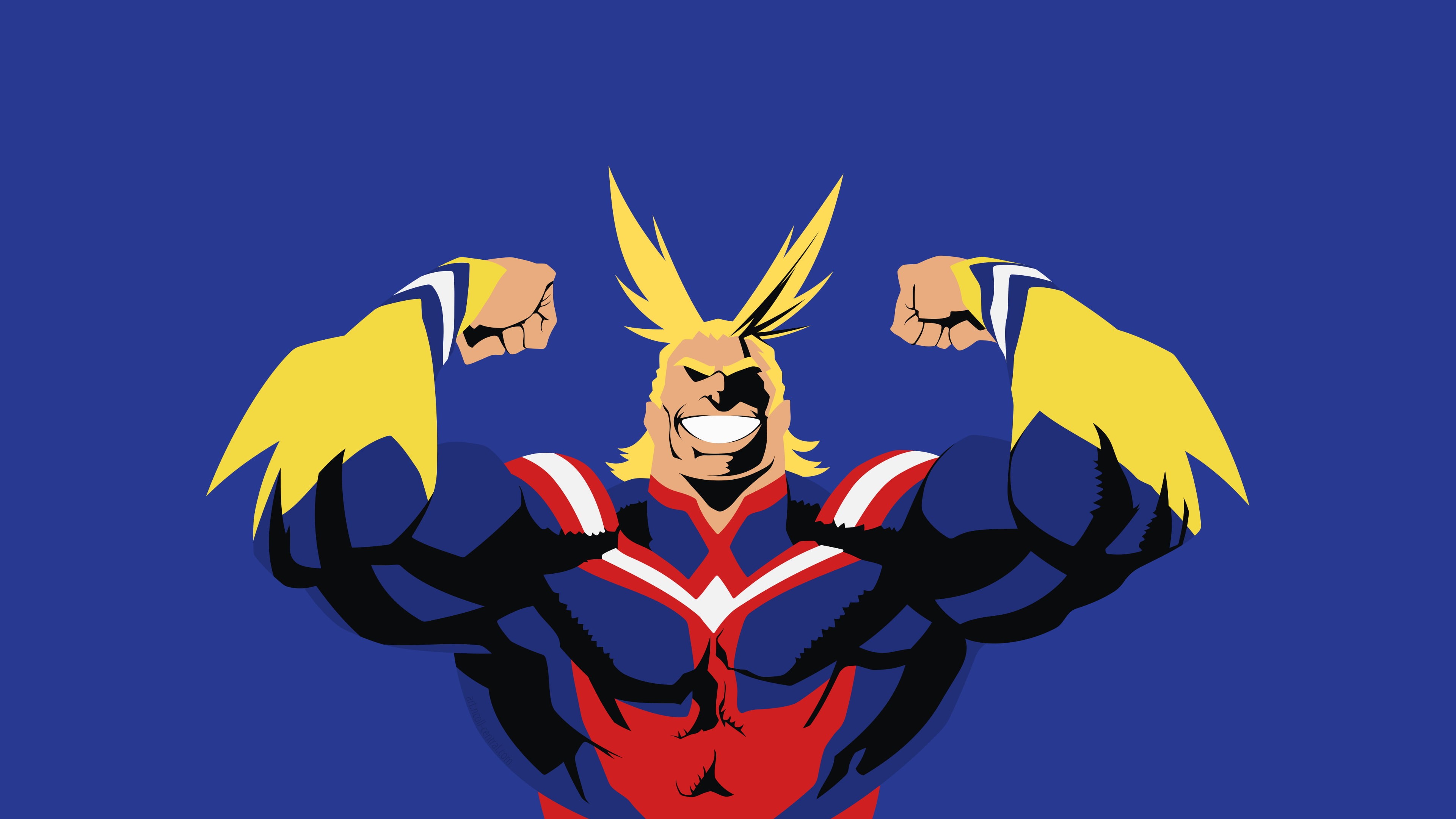 All Might, Toshinori Yagi, My Hero Academia, 4K, Anime, HD Wallpaper