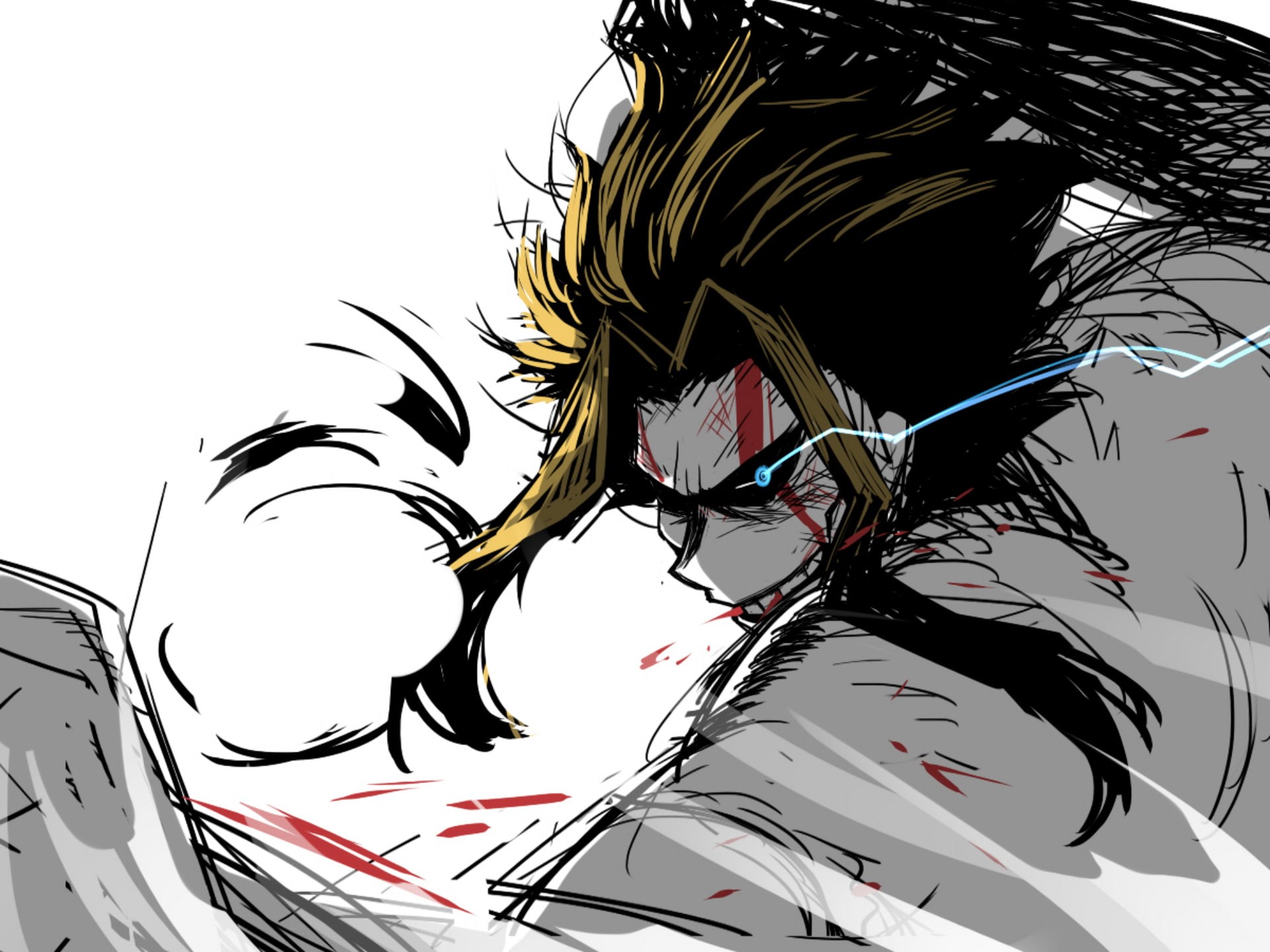Anime, My Hero Academia, 1080P, All Might, Toshinori Yagi, HD Wallpaper