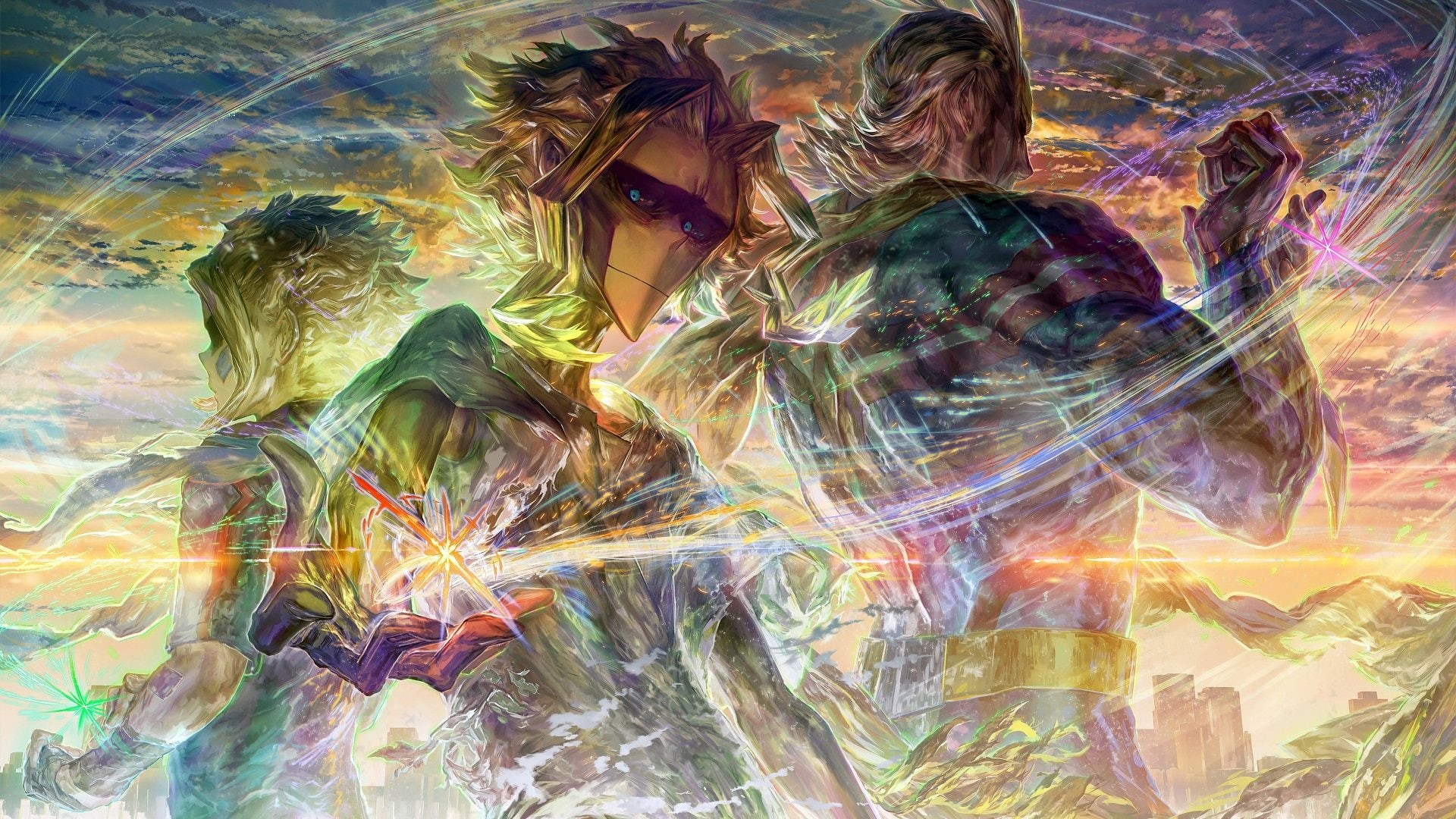 My Hero Academia, 1080P, Toshinori Yagi, All Might, Anime, HD Wallpaper