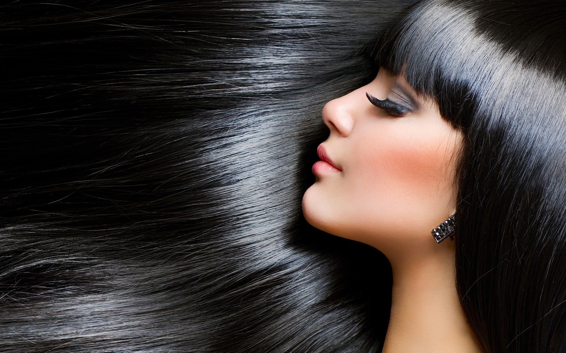 1080P, Girl, Skin, Smooth, Brunette, Beautiful, HD Wallpaper