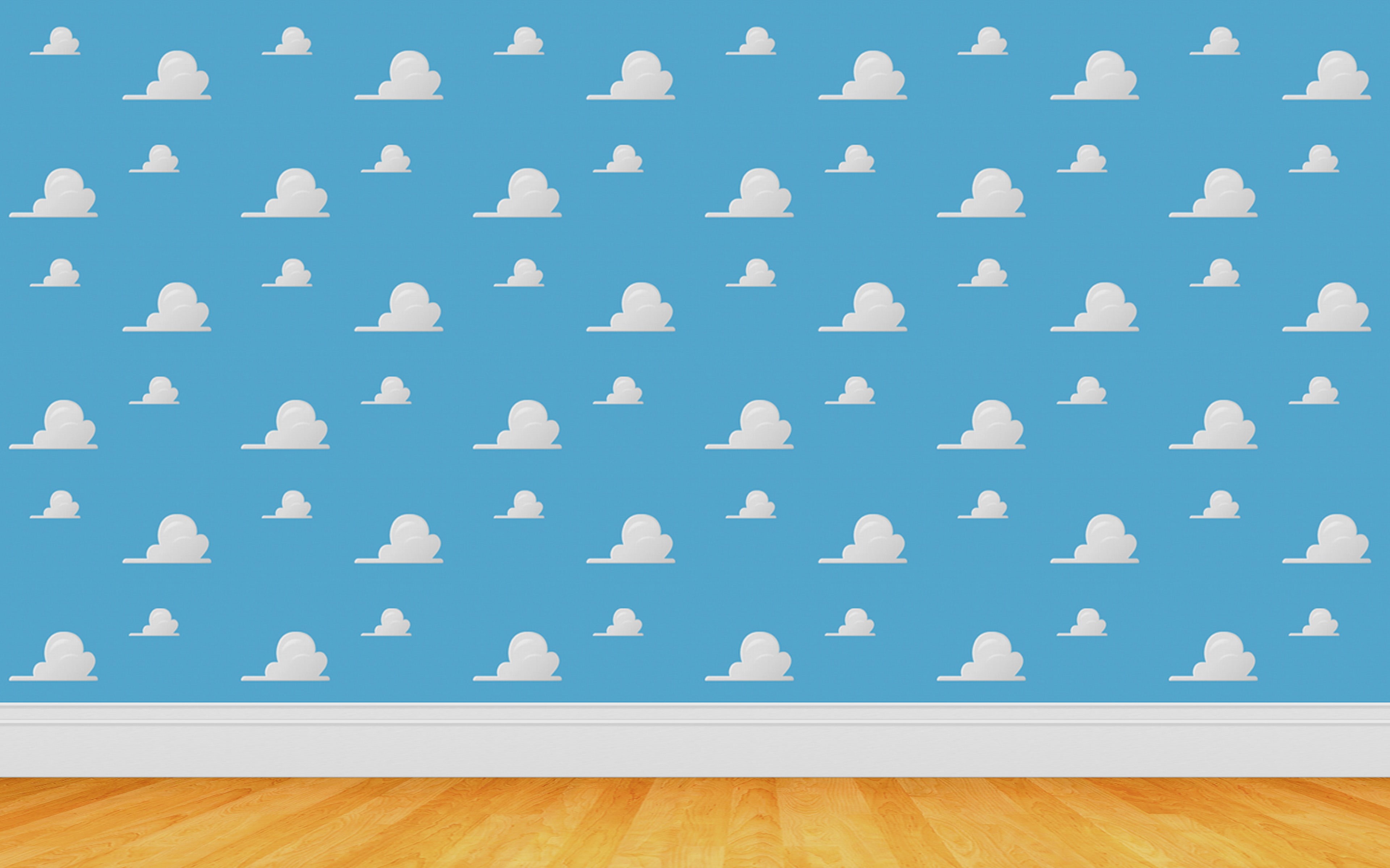 wall, clouds, 4K, story, toy, HD Wallpaper