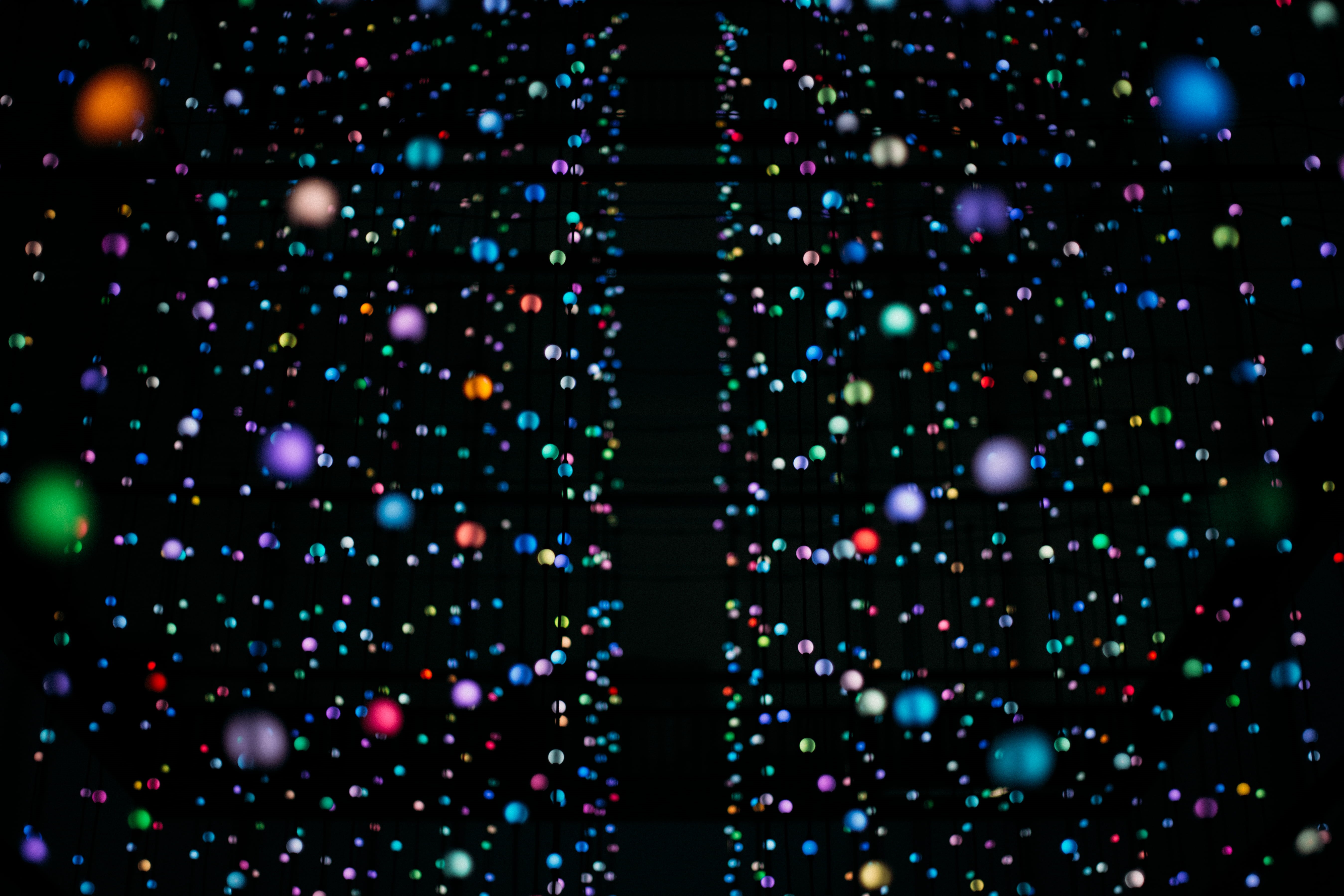 night, lights, rgb, defocused, motion, technology, star - space, nature, multi colored, no people, lighting equipment, background, choice, light, glowing, HD Wallpaper