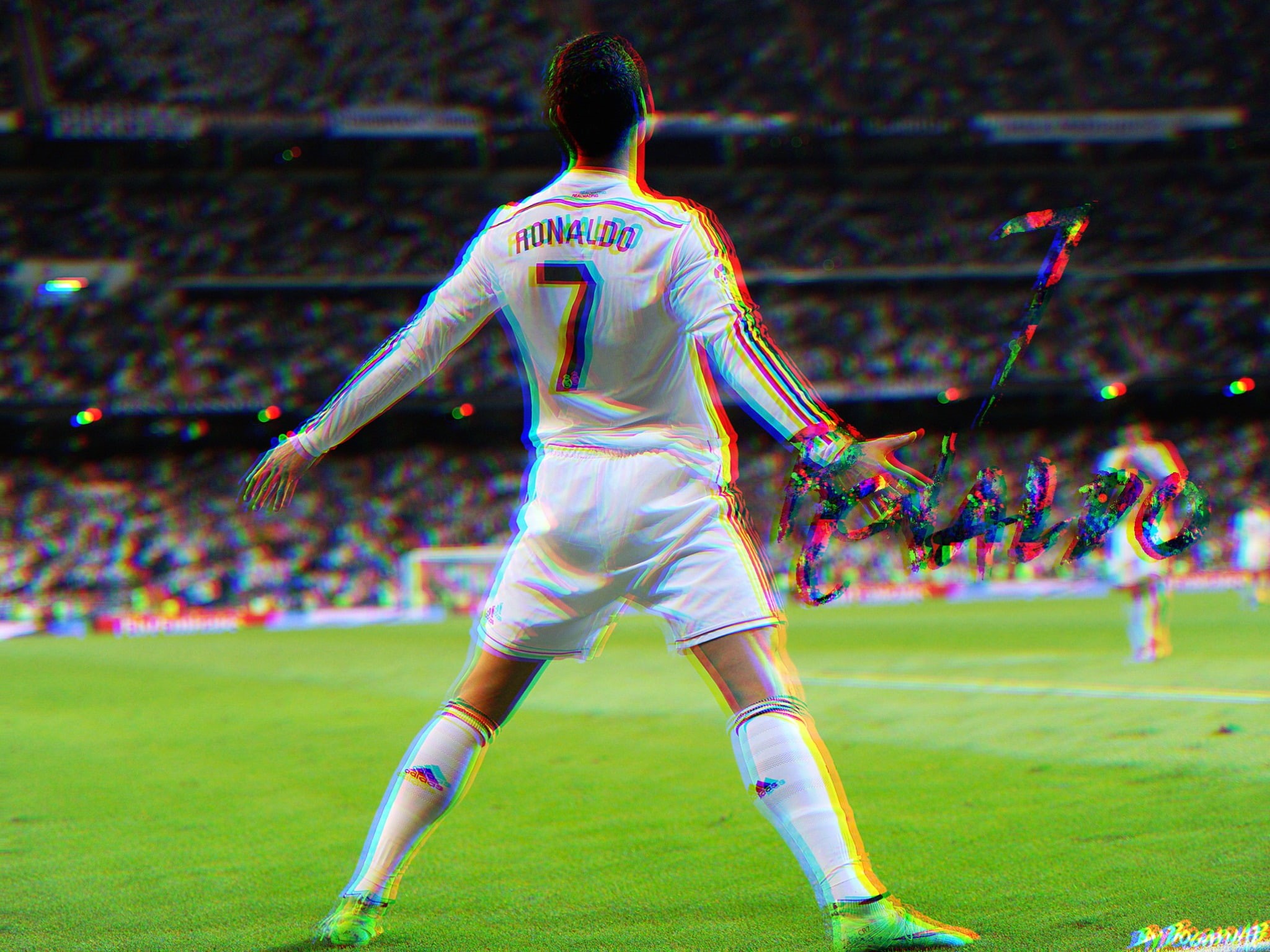 1080P, soccer, Football Player, RGB, men, HD Wallpaper
