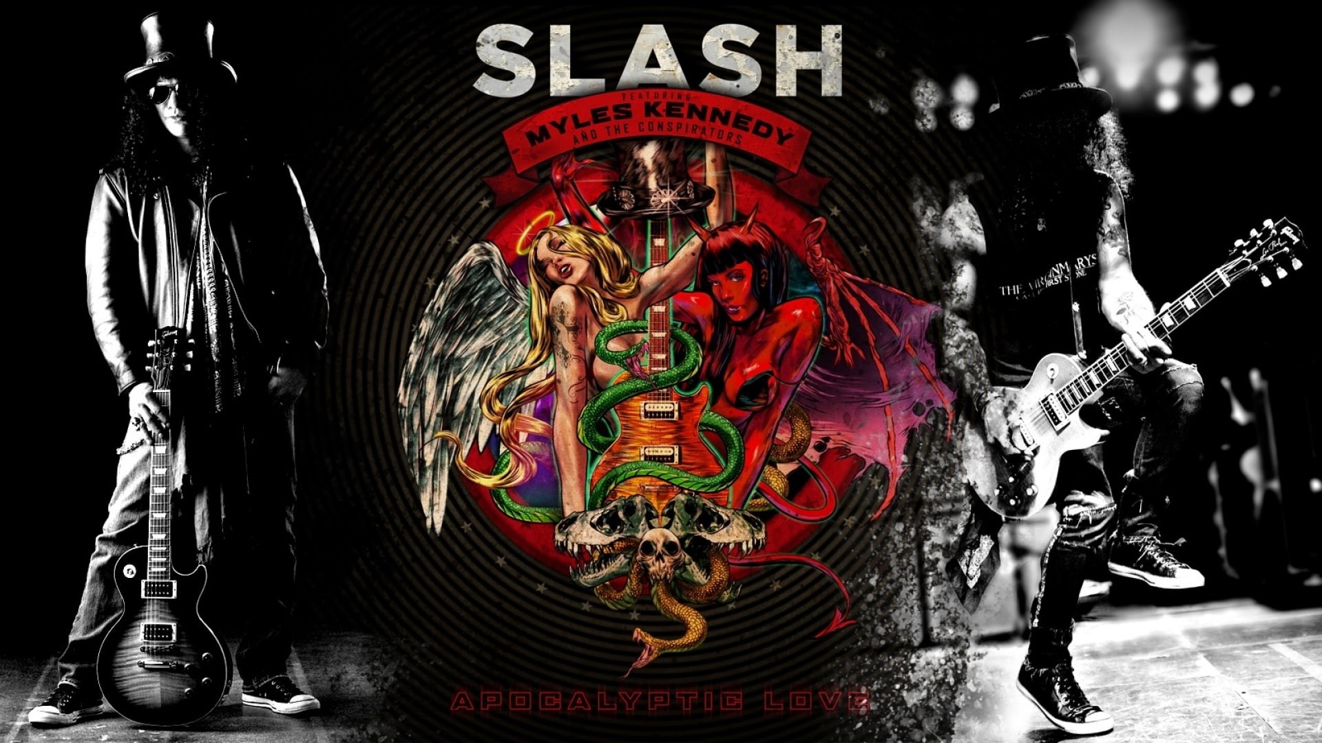 saul Hudson, slash, musician, guns N Roses, 1080P, guitarist, rocker, HD Wallpaper
