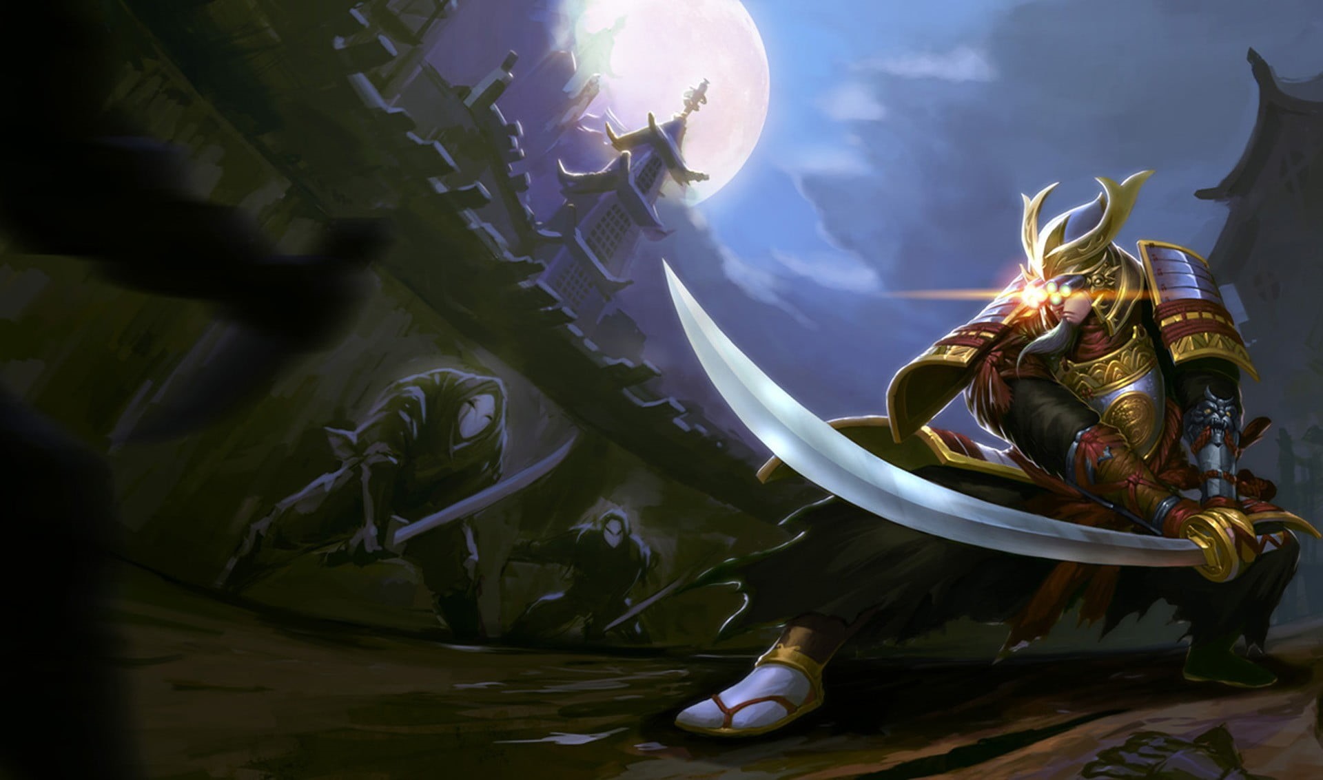 water, sea, outdoors, League of Legends, illustration, Master Yi, yi, arts culture and entertainment, nature, animal wildlife, 1080P, creativity, video games, HD Wallpaper