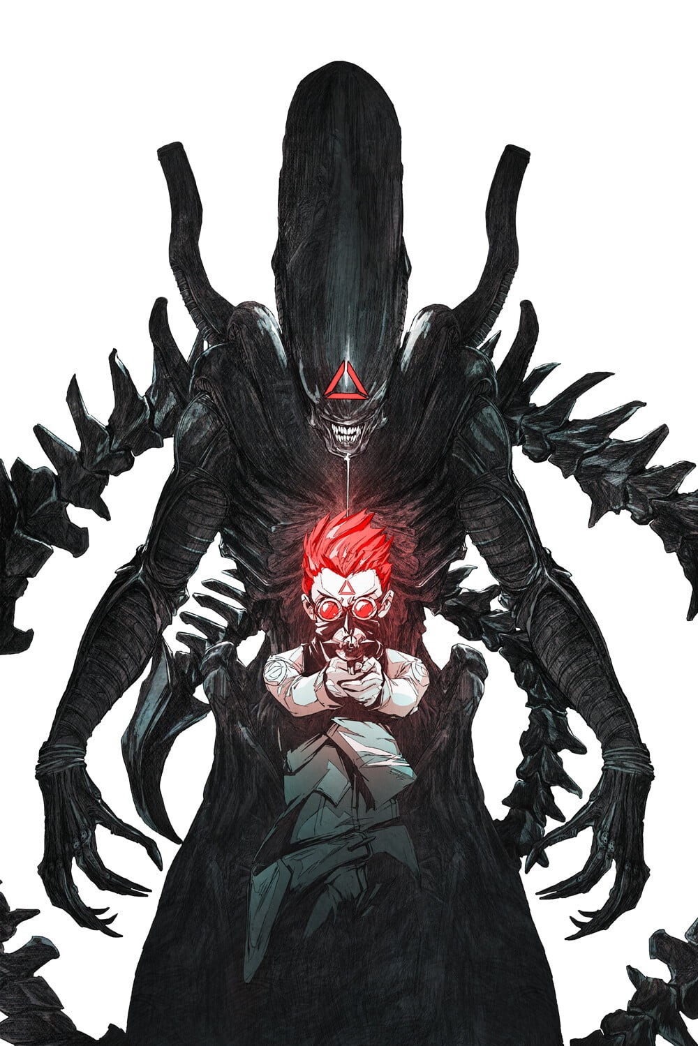 artwork, movies, Alien vs. Predator, Chun Lo, 720P, Phone HD Wallpaper