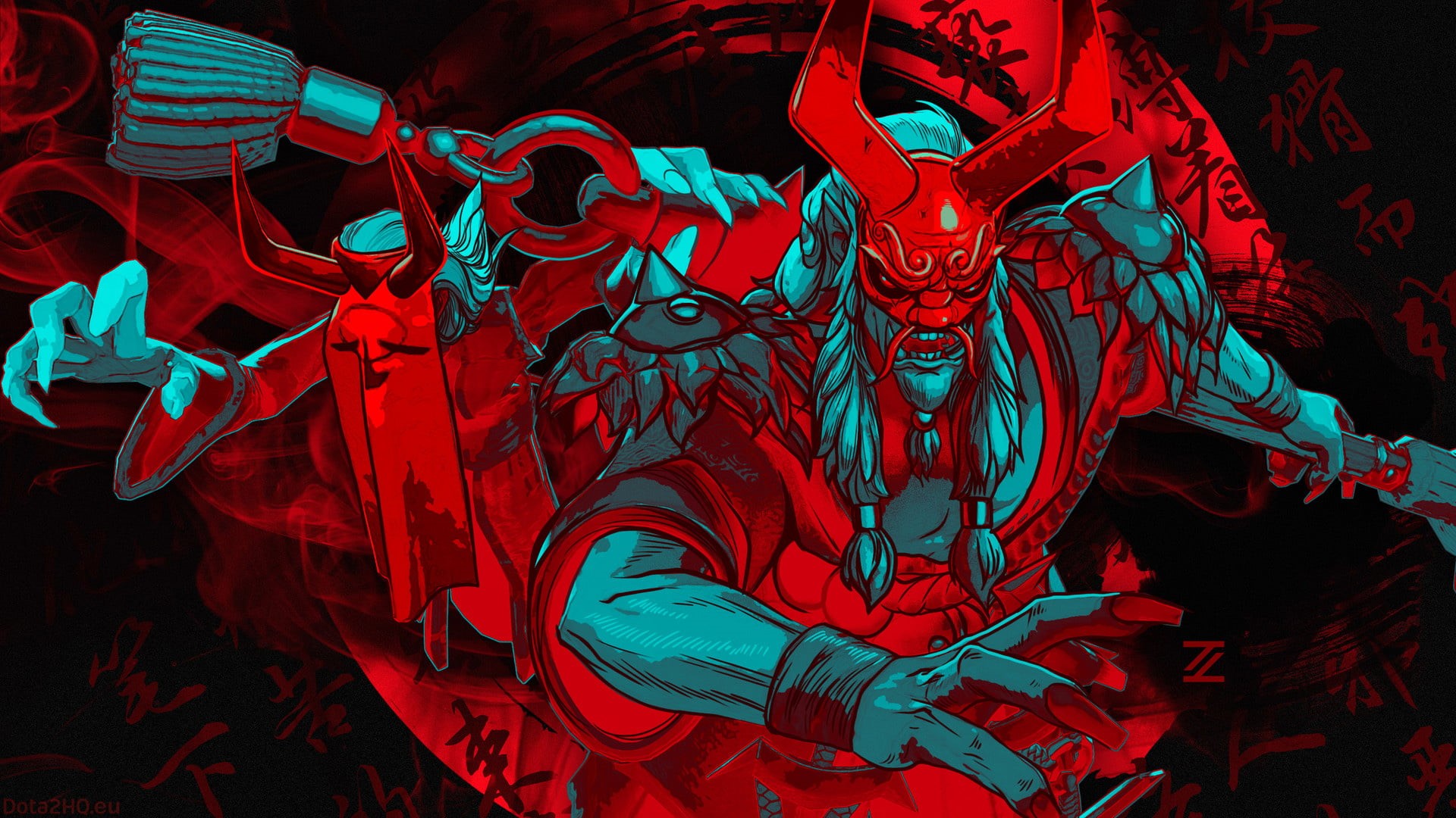 1080P, Dota, Grimstroke (DotA 2), DotA 2, HD Wallpaper