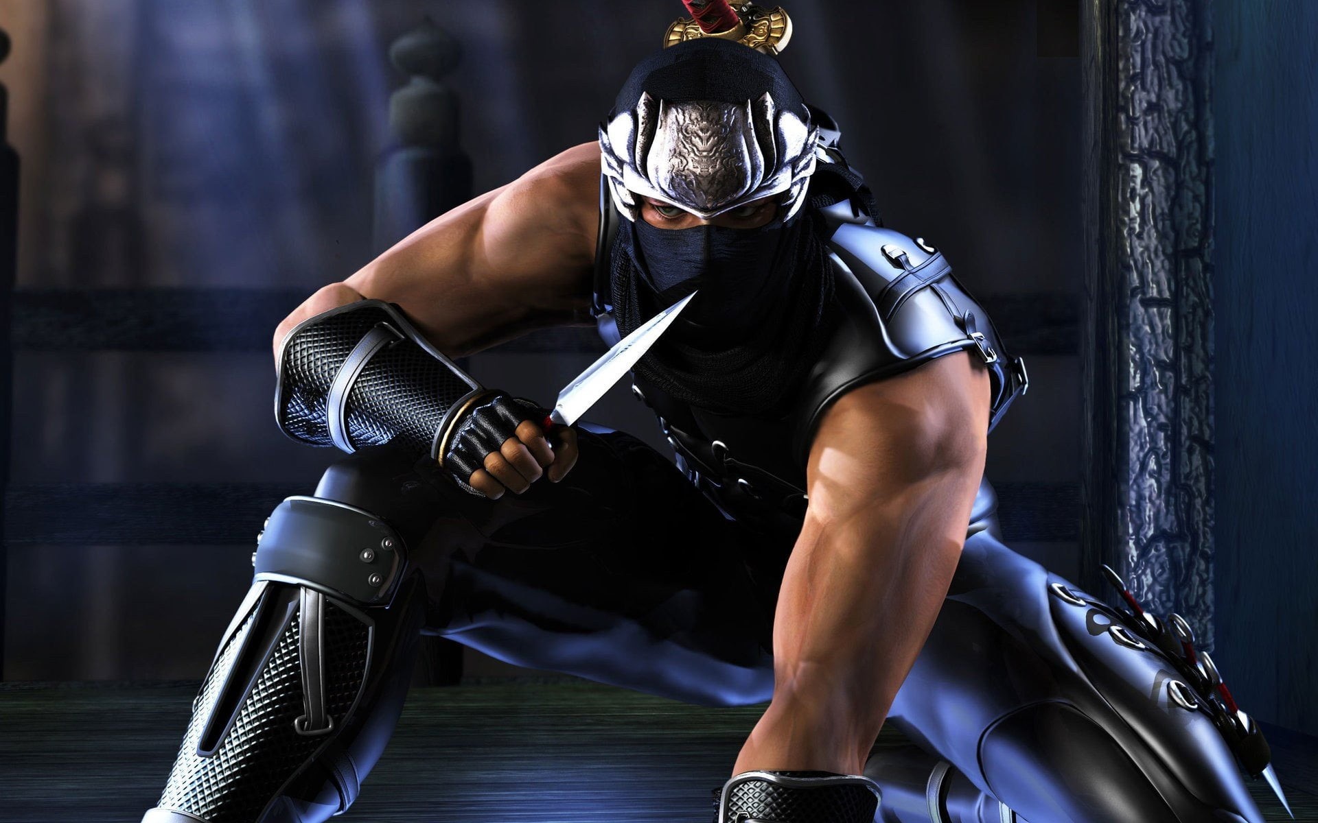 ninja, determination, men, helmet, vitality, athlete, Games, leisure activity, people, game, activity, muscular build, 1080P, gaiden, body conscious, sport, HD Wallpaper