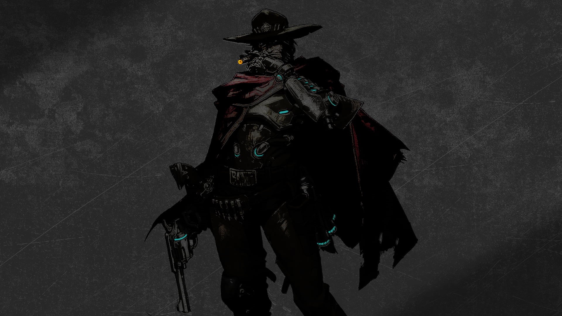 obscured face, horseback riding, Overwatch, spooky, domestic animals, cowboy, celebration, horse, no people, Blizzard Entertainment, animal representation, HD Wallpaper