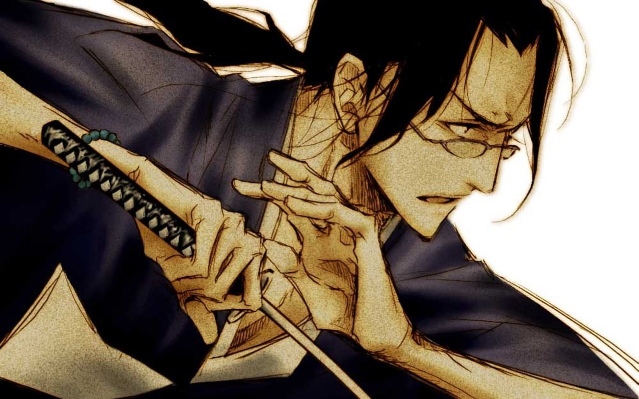 no people, close-up, leather, Samurai Champloo, sword, shoe, samurai, necktie, black color, well-dressed, 720P, menswear, Jin (Samurai Champloo), indoors, HD Wallpaper