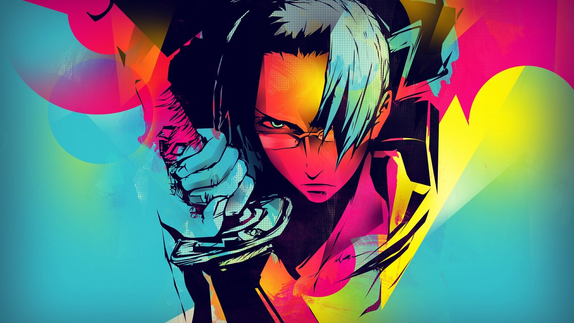 colorful, 1080P, Jin (Samurai Champloo), Samurai Champloo, anime, HD Wallpaper