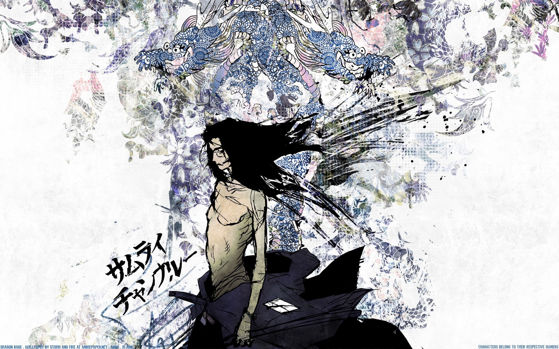1080P, anime, Samurai Champloo, HD Wallpaper
