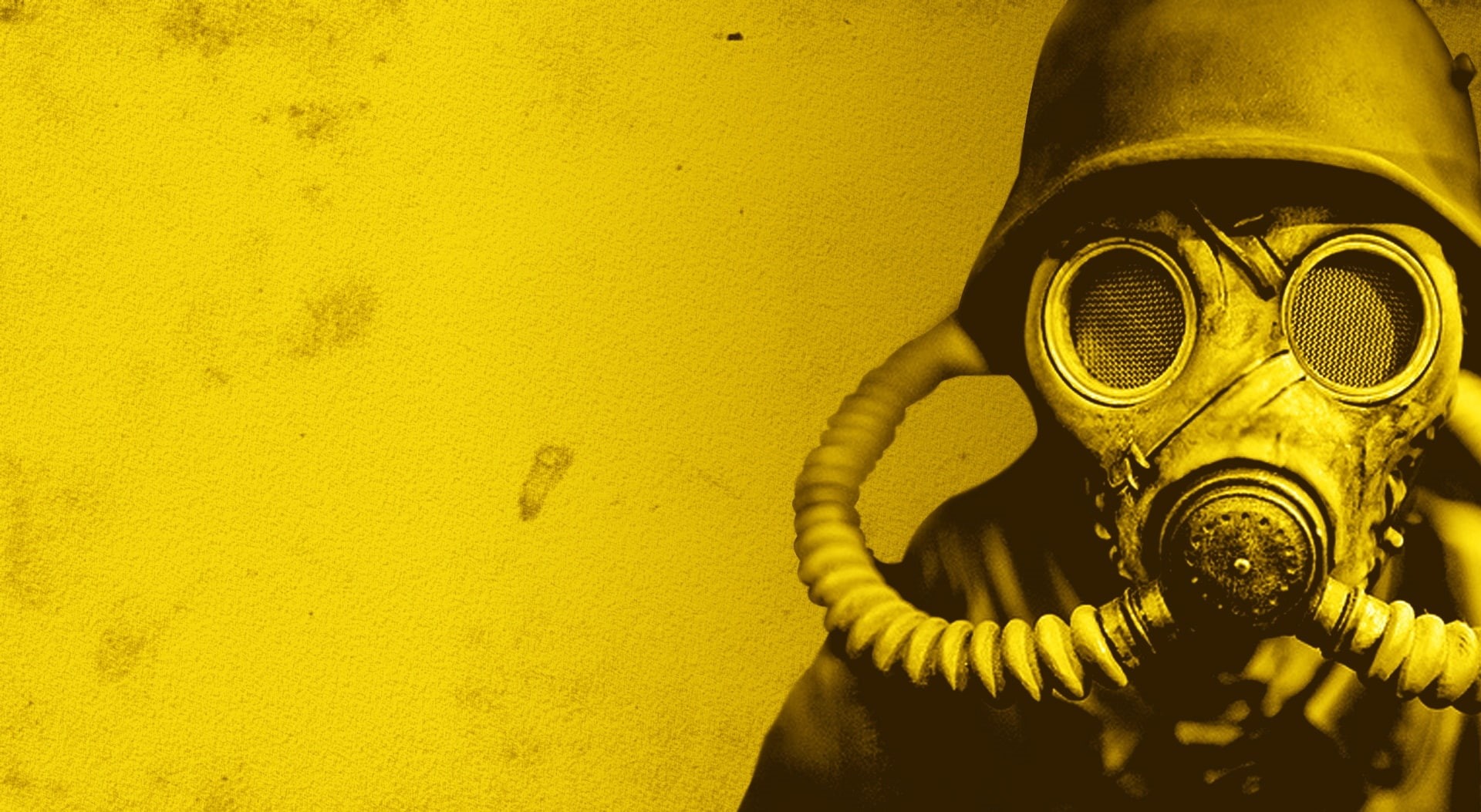 blackandwhitecool, no people, awesome, gas, day, close-up, 1080P, yellow, warning sign, safety, indoors, solider, mask, metal, vintage, security, HD Wallpaper