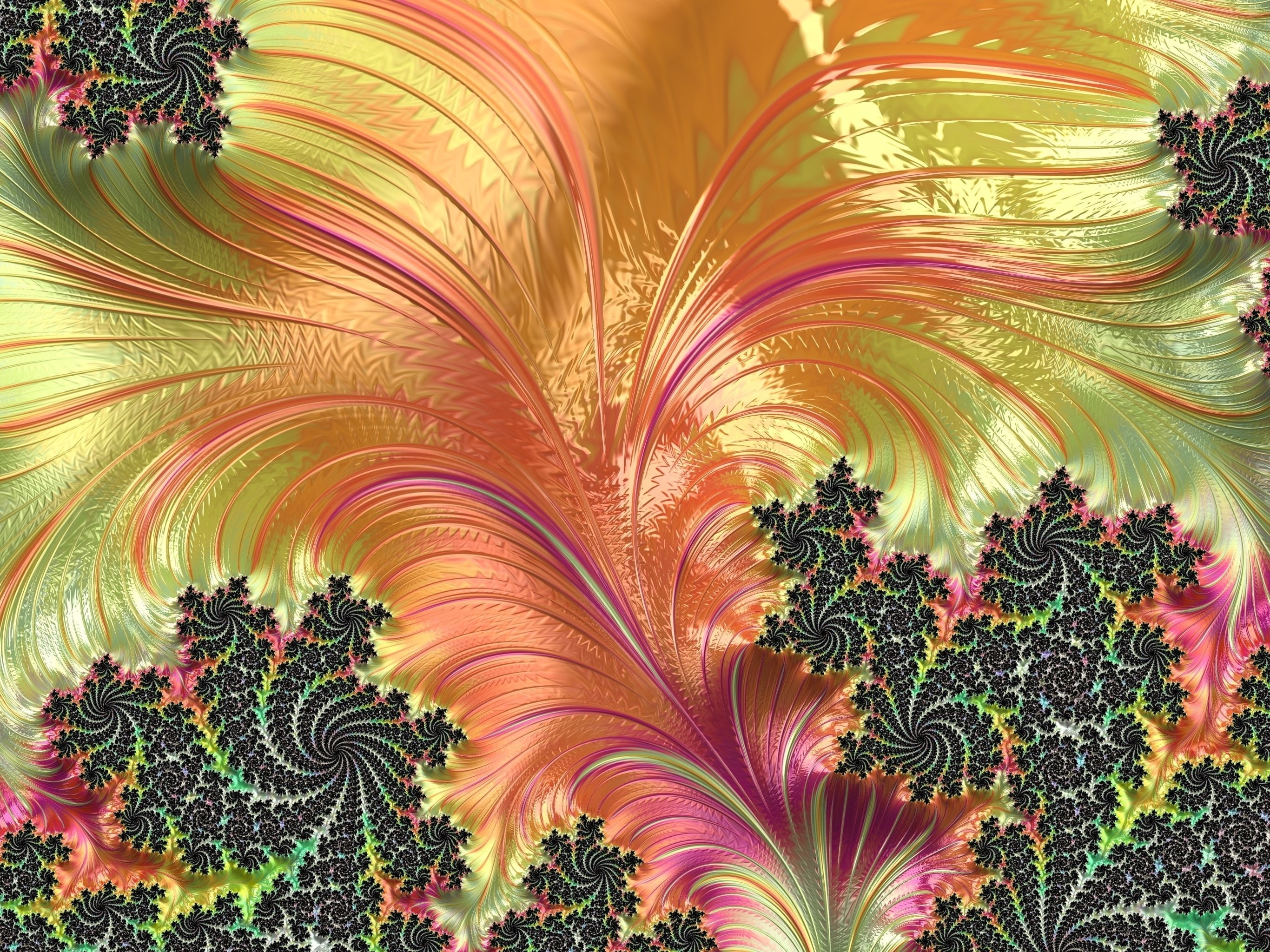 2K, artwork, bokeh, creative, fractal, art, design, abstraction, abstract, artistic, HD Wallpaper