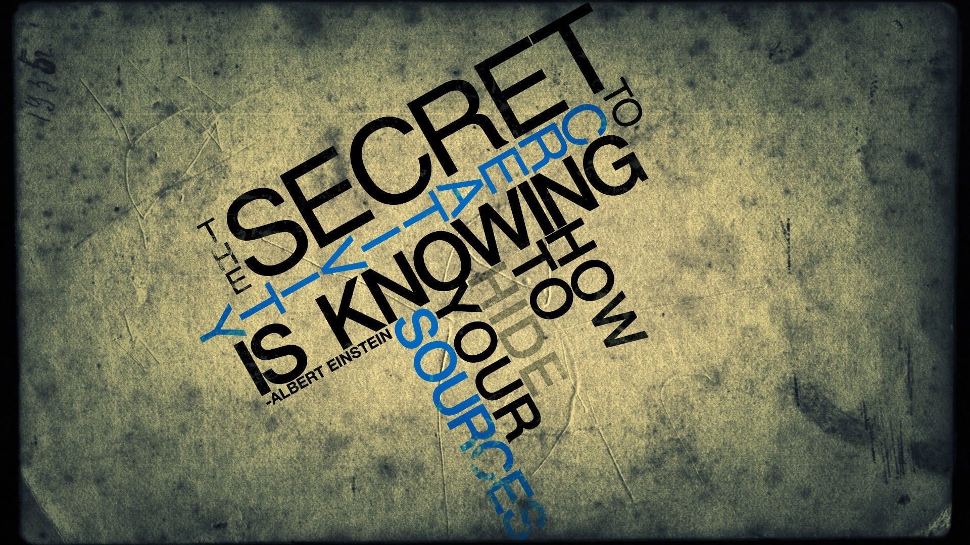 1080P, quotes, albert, knowing, creativity, einstein, albert einstein, sentence, secret, hd, HD Wallpaper