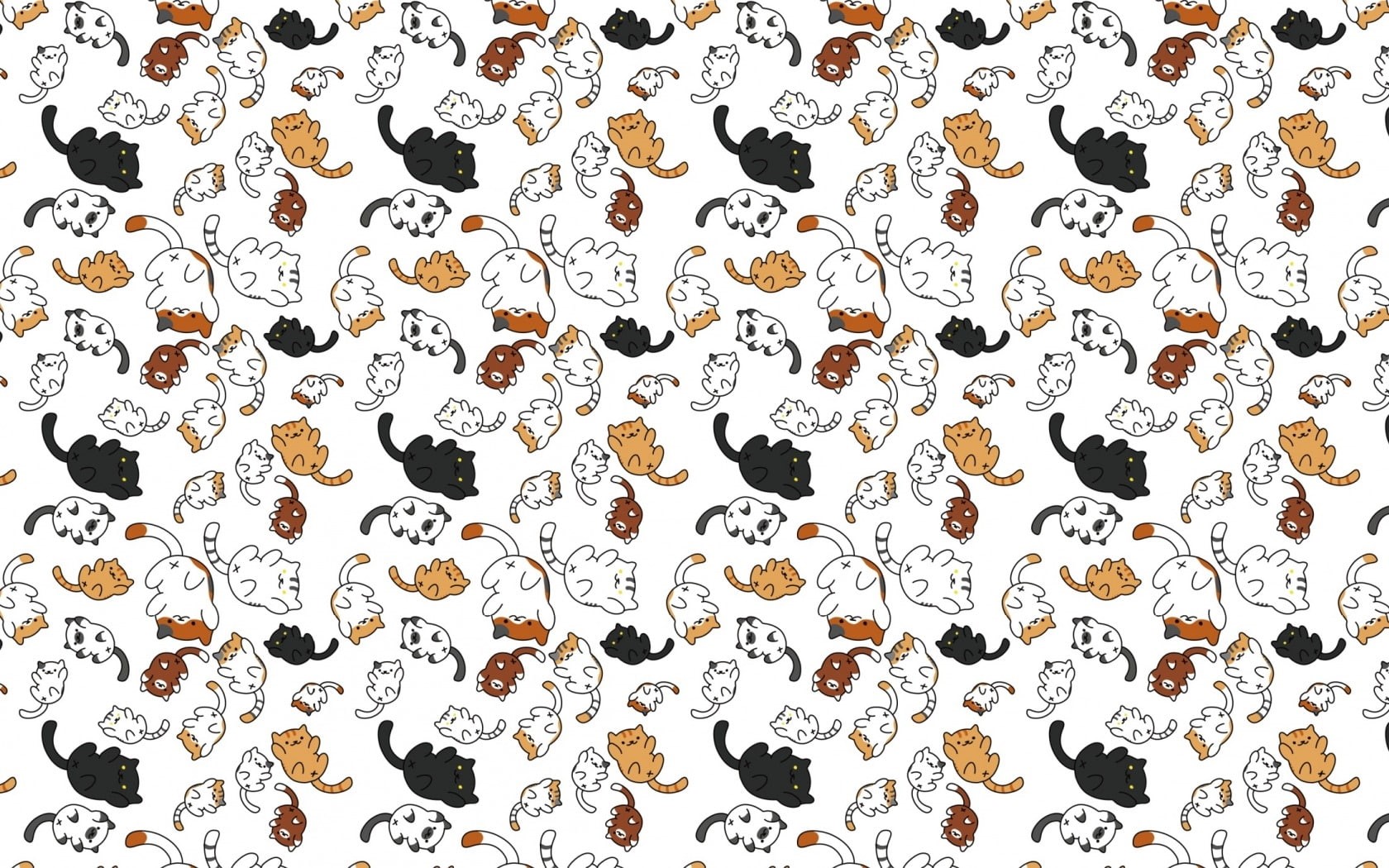 720P, paper, pattern, cat, pisica, Texture, HD Wallpaper